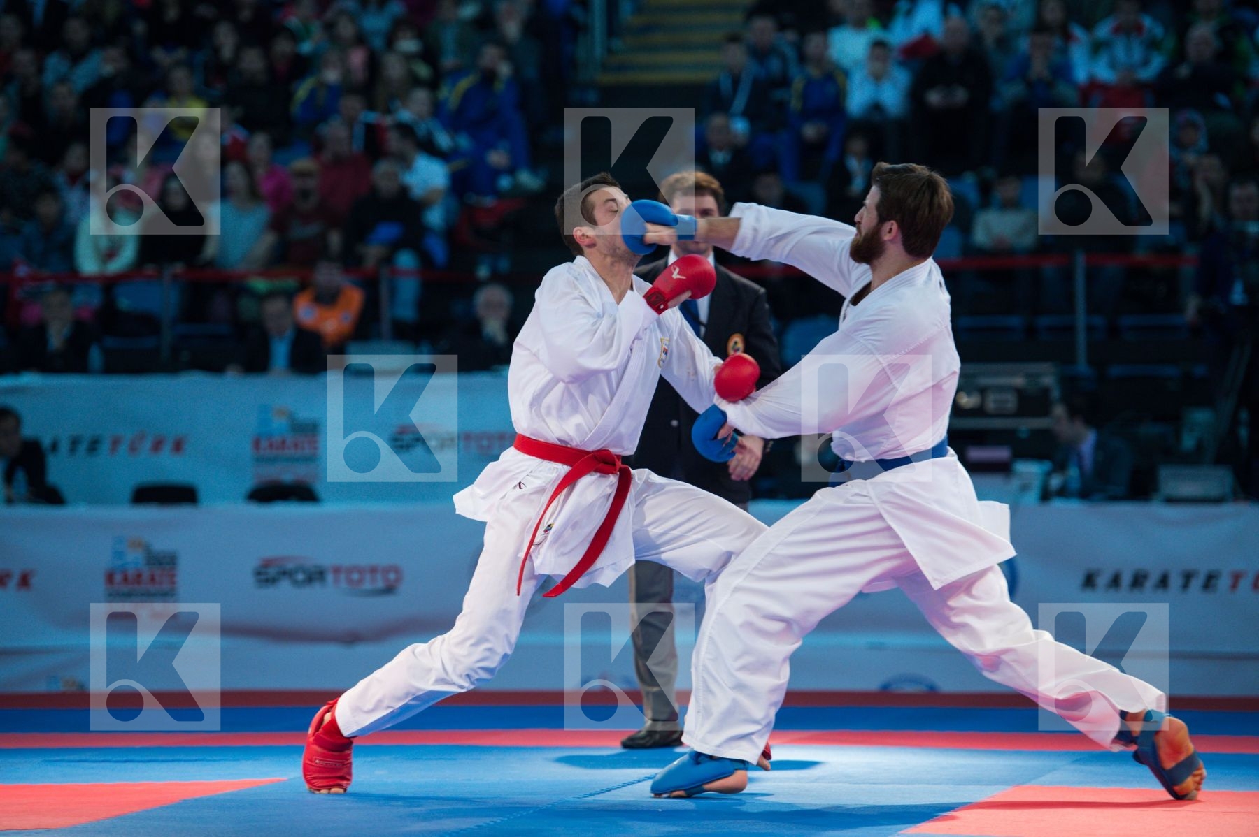 +84 kg Bitevic Slobodan Erkan Enes finals kumite Serbia Turkey