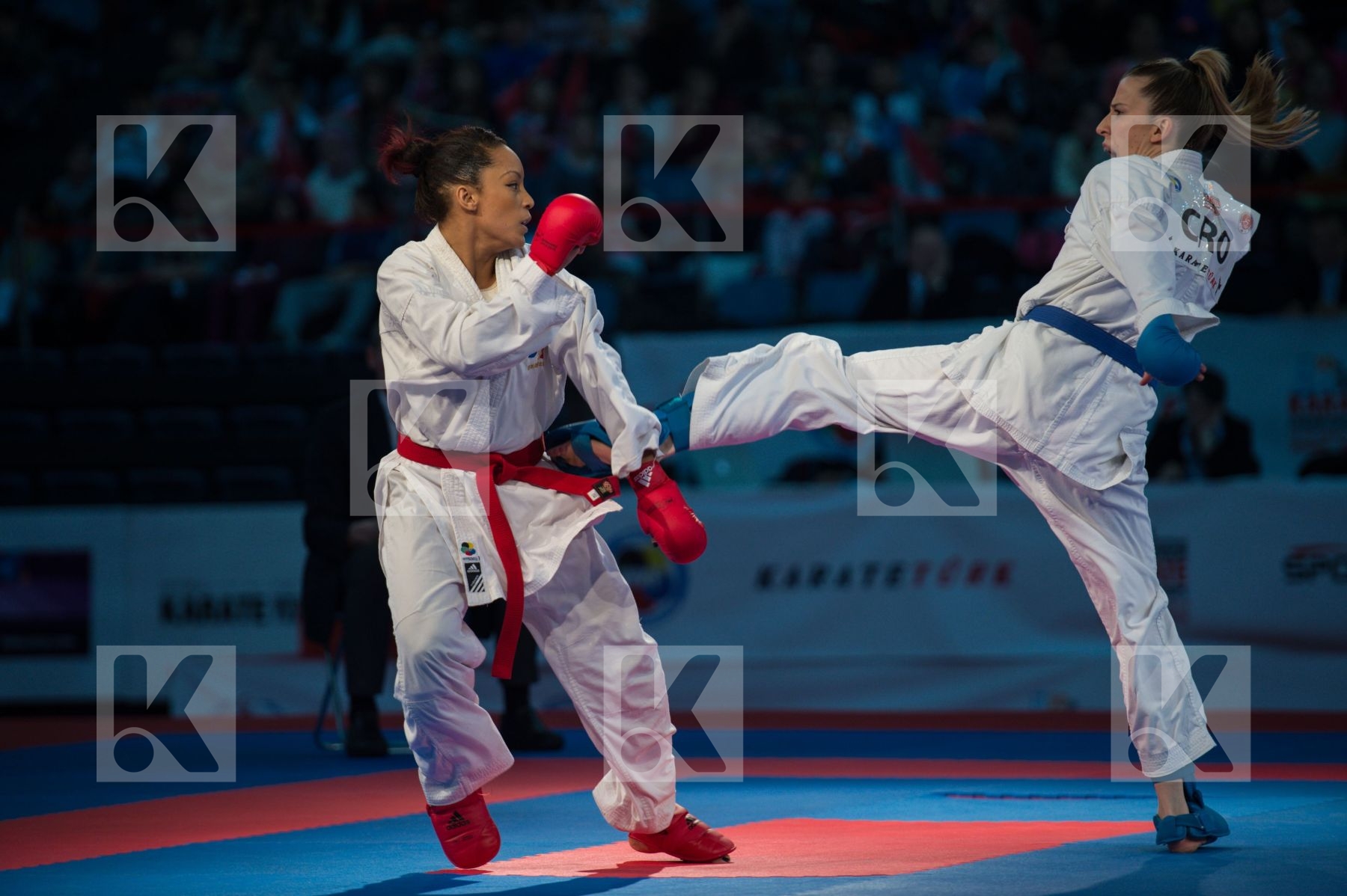 -61 kg Croatia finals France Ignace Lucie kumite Lenard Ana