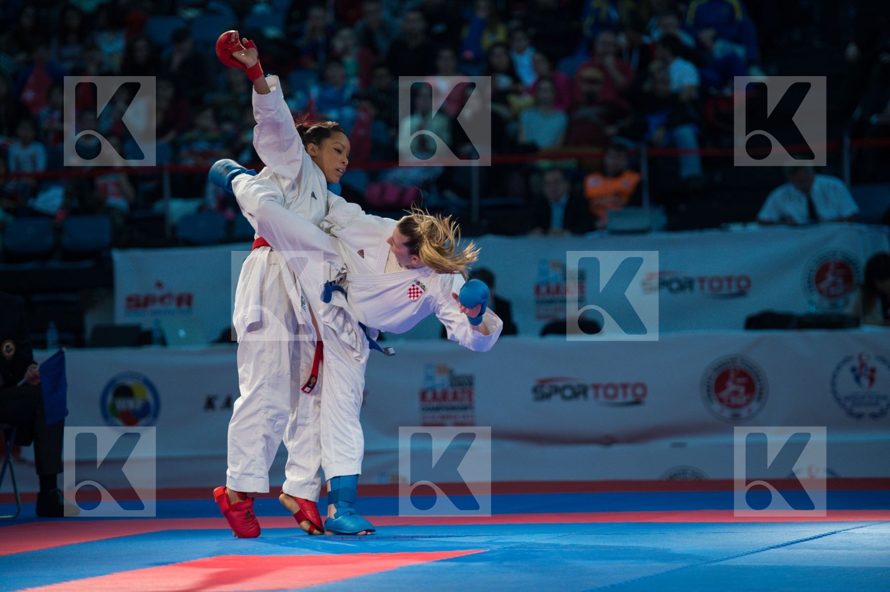 -61 kg Croatia finals France Ignace Lucie kumite Lenard Ana