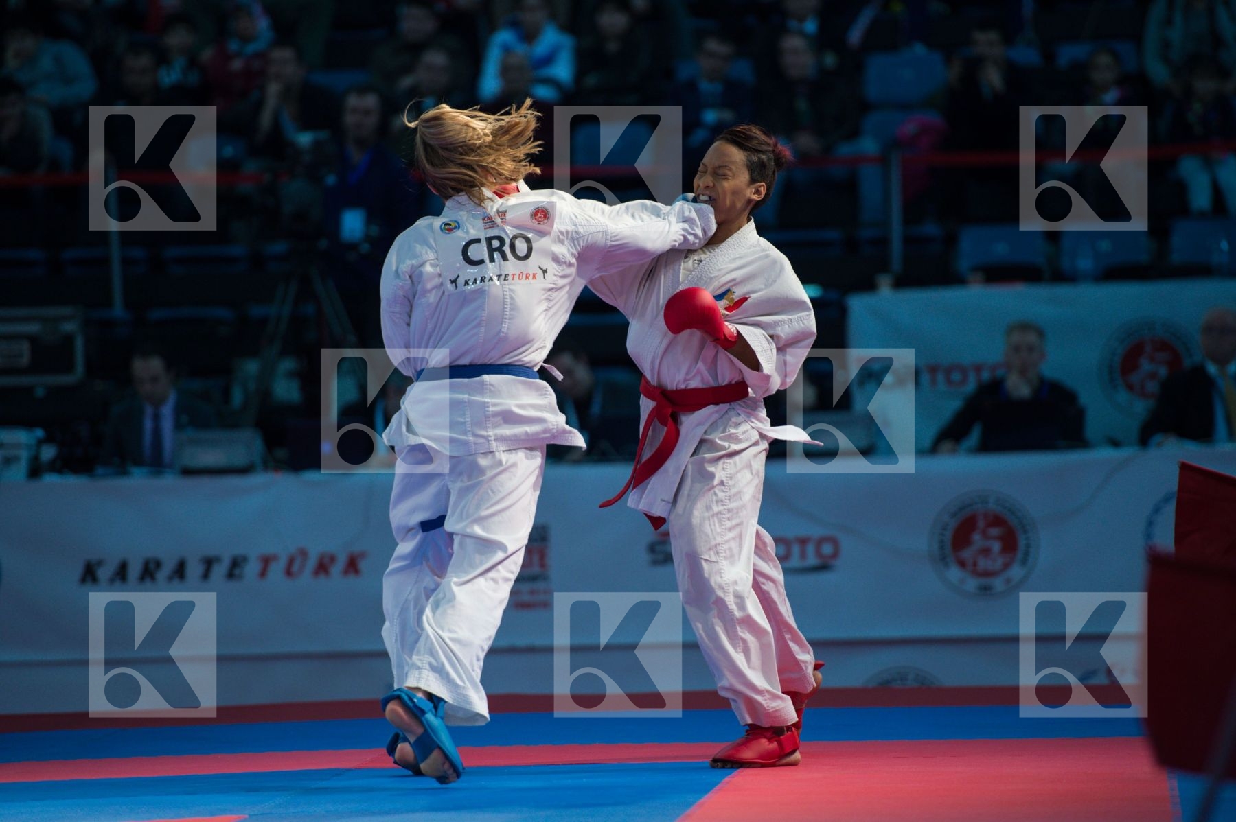 -61 kg Croatia finals France Ignace Lucie kumite Lenard Ana top