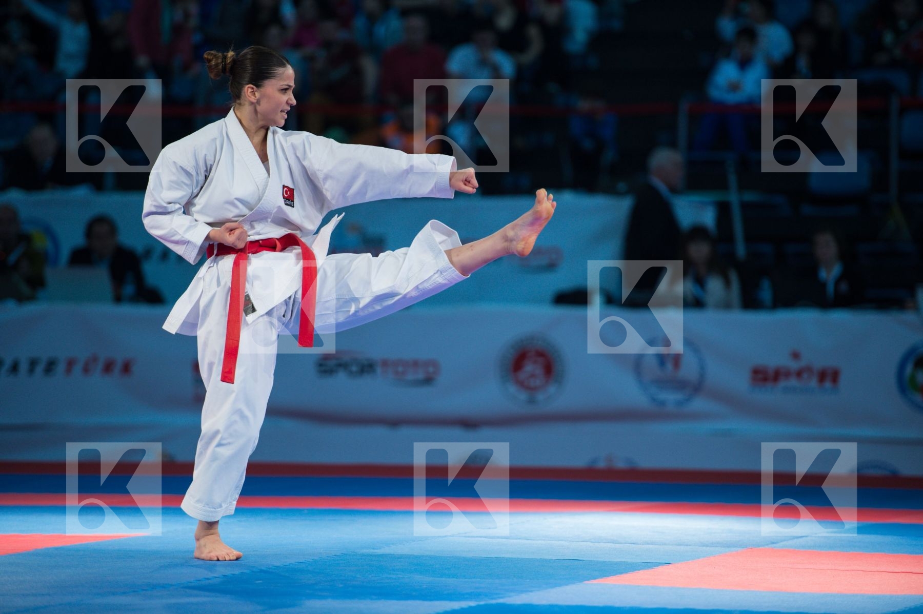 Bozan Dilara female finals kata kumite Turkey