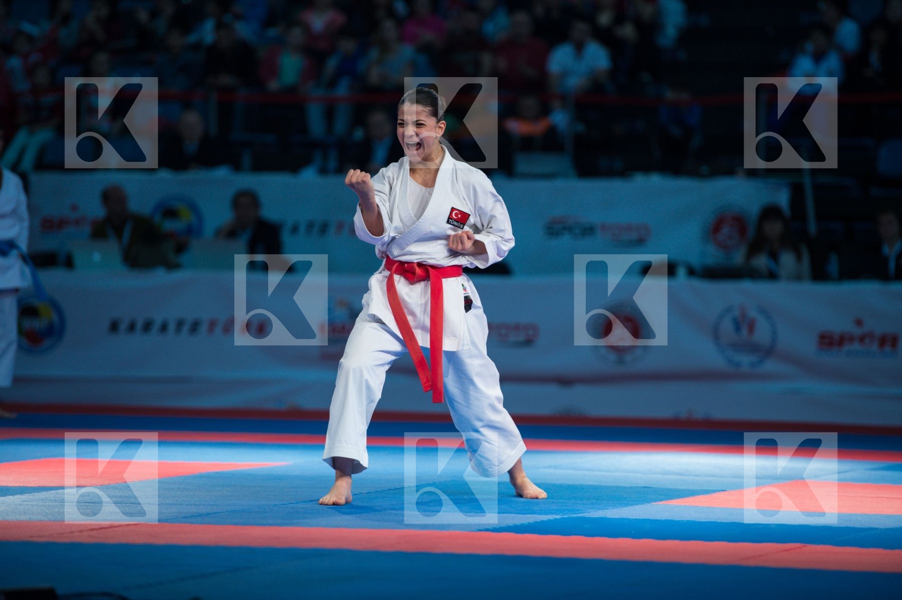 Bozan Dilara female finals kata kumite Turkey