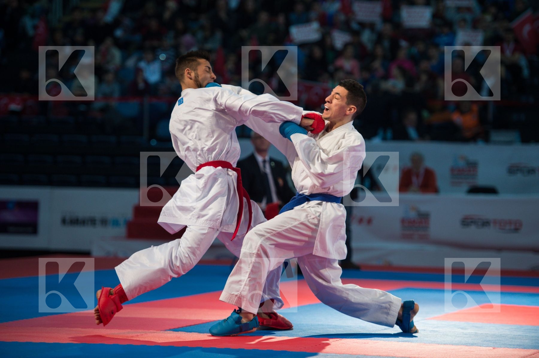 -60 kg Agoudjil Sofiane finals France Italy kumite Maresca Luca
