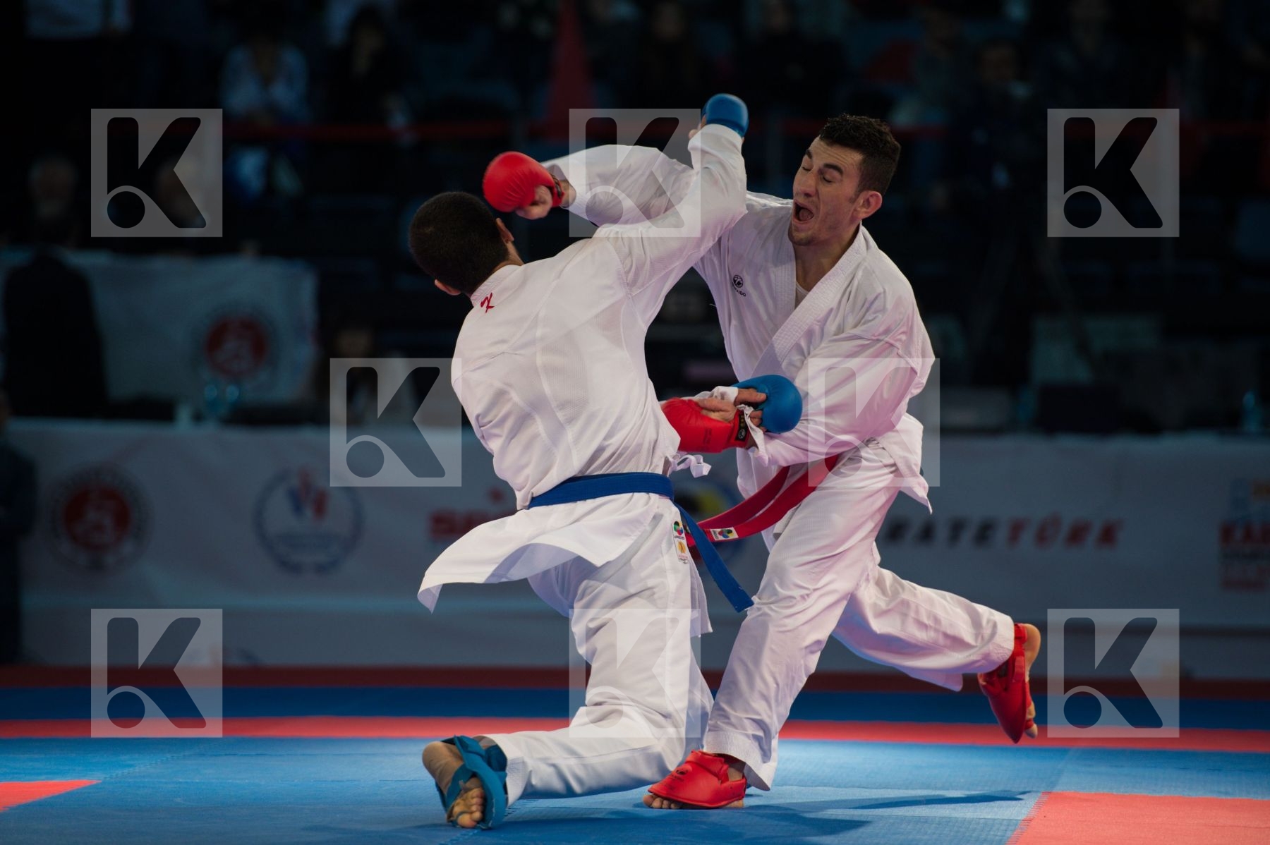 -67 kg Aliyev Niyazi finals kumite Turkey Uygur Burak