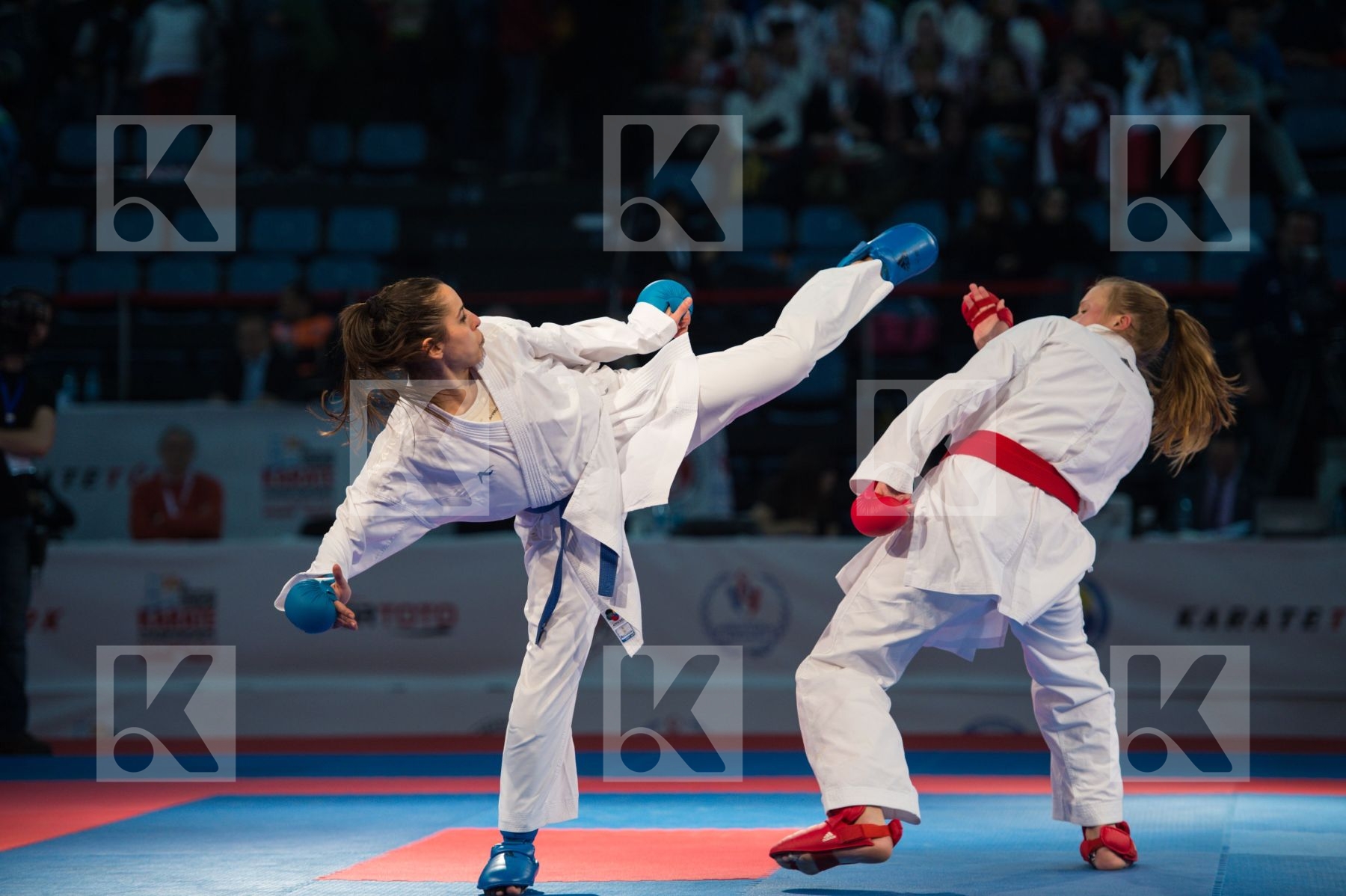 Croatia female finals kumite Russian Federation Sales Azra team