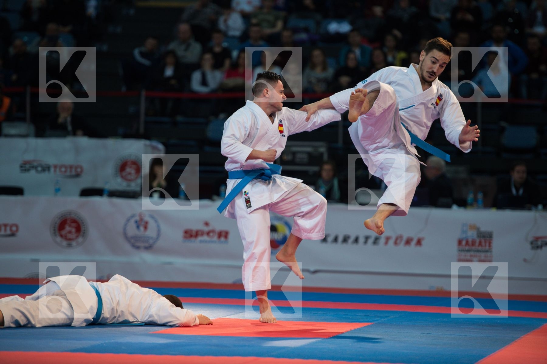 finals kata Spain team top