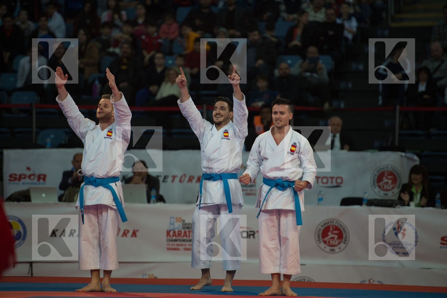 finals kata Spain team