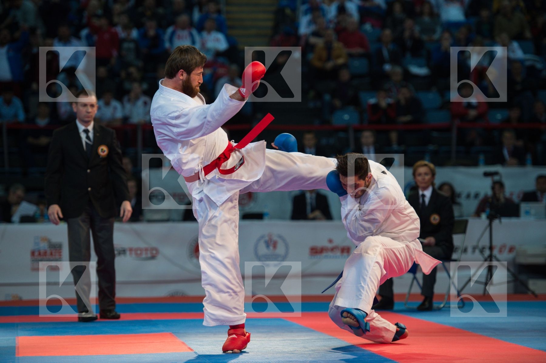 Bouazza Amin Erkan Enes finals France kumite male team Turkey
