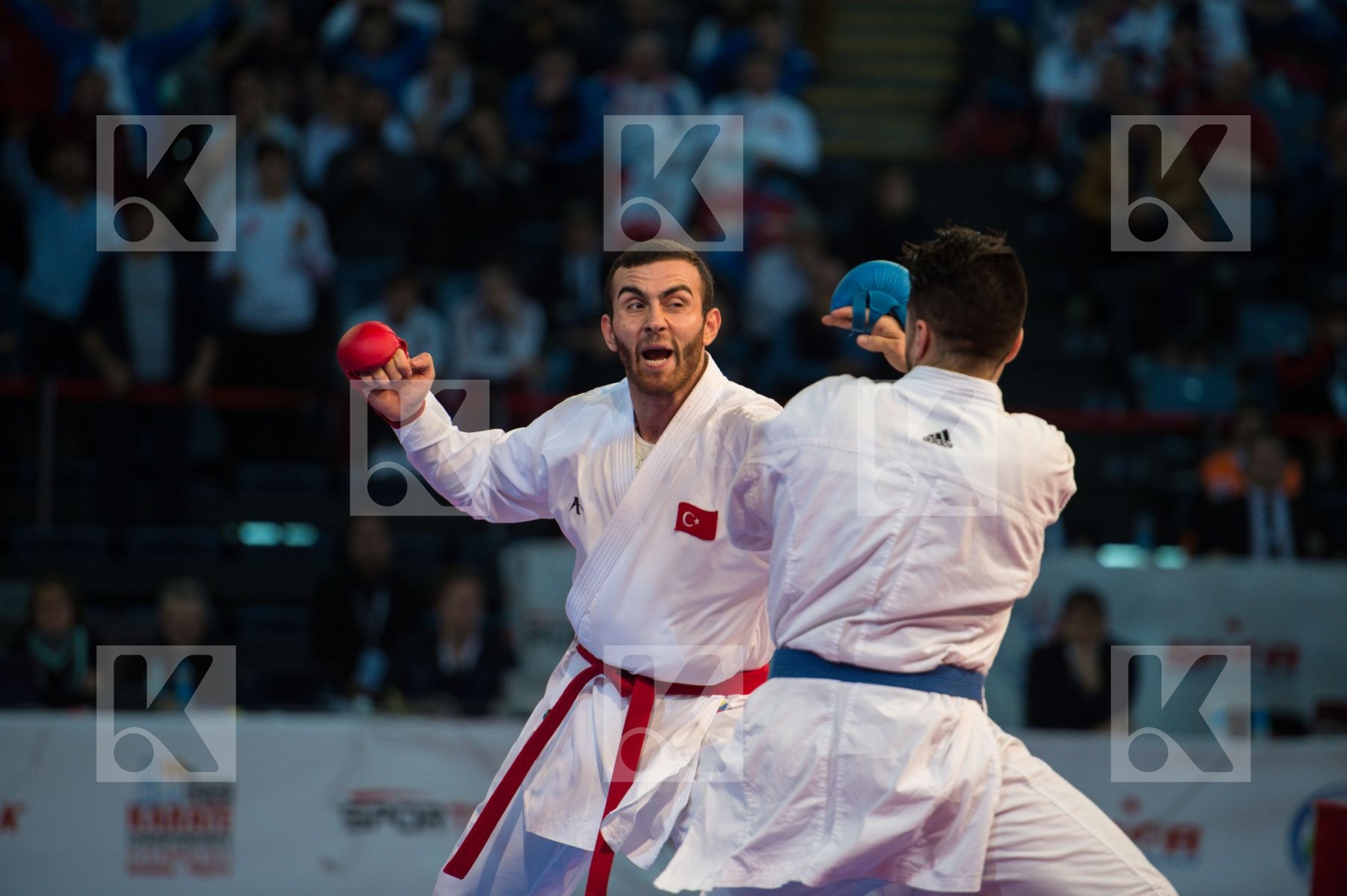 Benaissa Nadir finals France Kaptan Ridvan kumite male team Turk