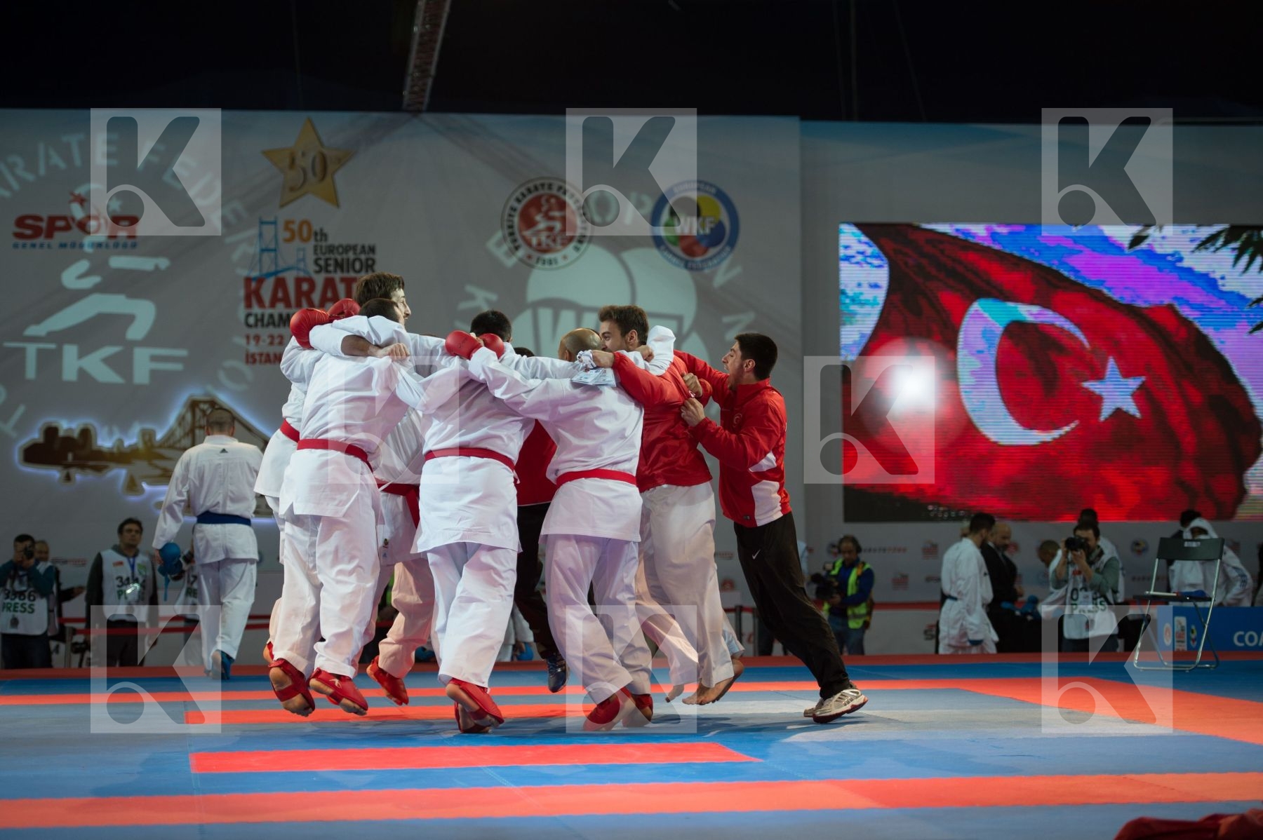 finals kumite male team Turkey