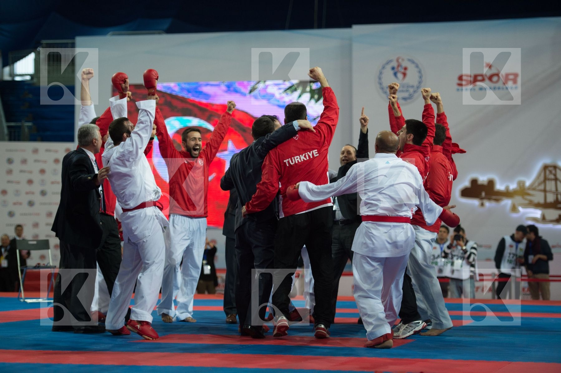 finals kumite male team top Turkey