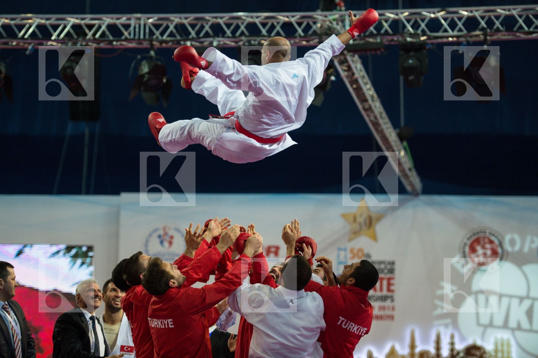 finals kumite male team top Turkey
