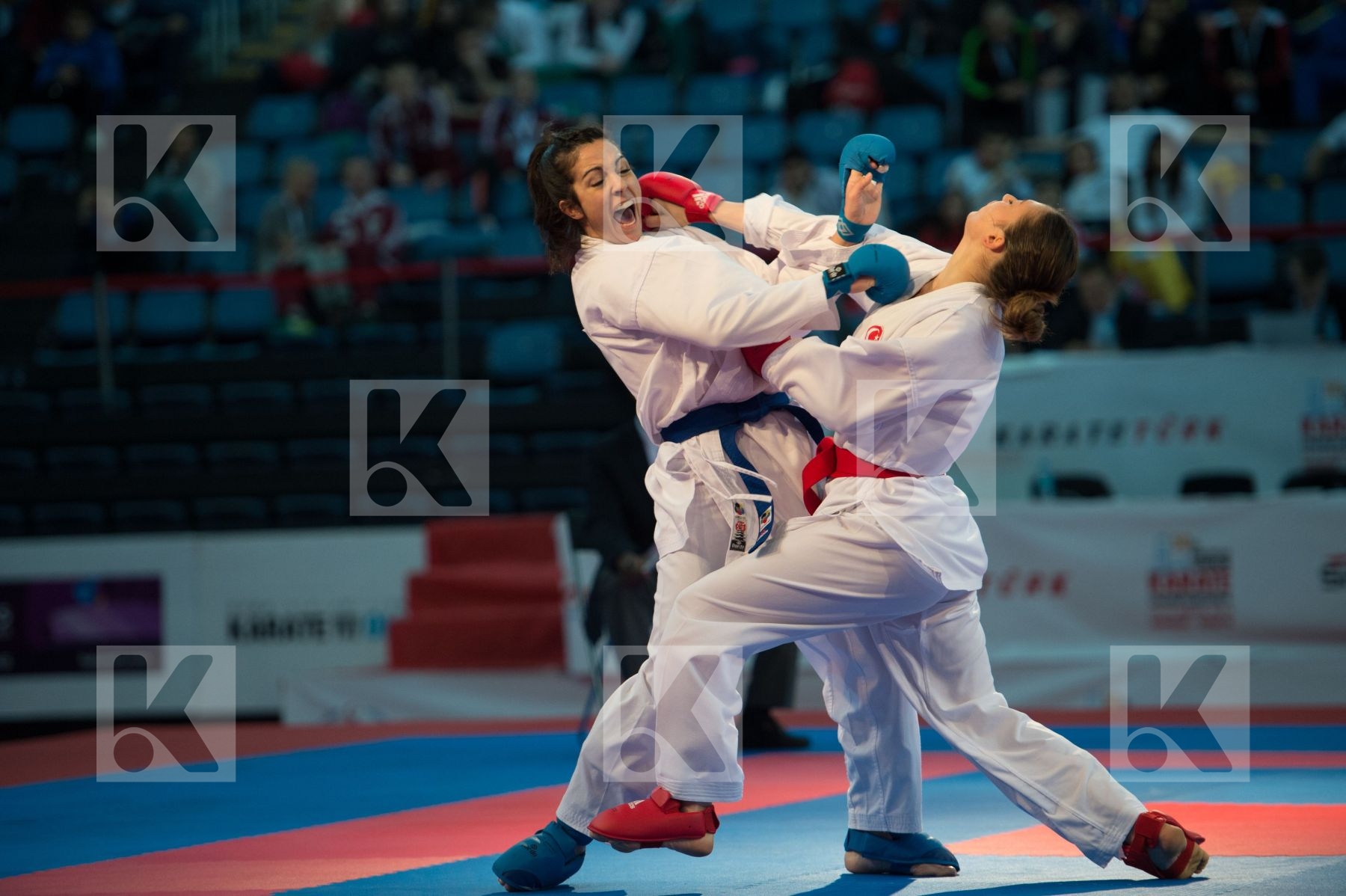 -68 kg bronze match Burucu Hafsa Seyda female kumite Spain Turke