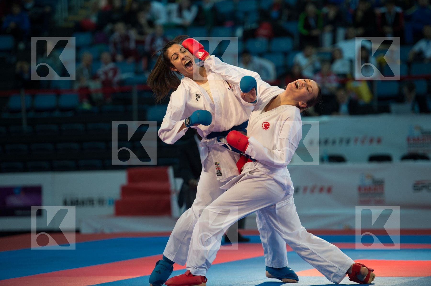 -68 kg bronze match Burucu Hafsa Seyda female kumite Spain Turke