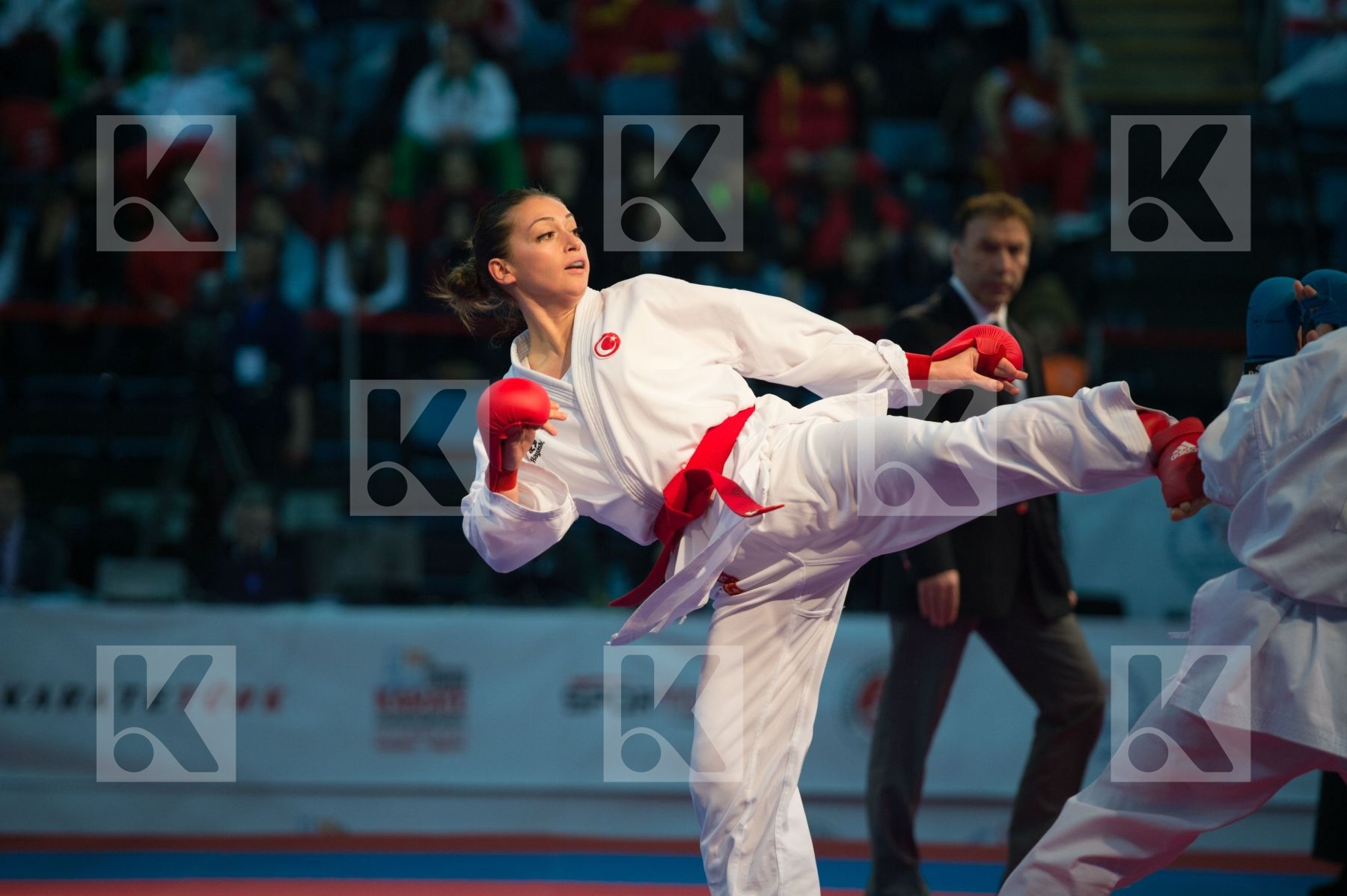 -68 kg bronze match Burucu Hafsa Seyda female kumite Spain Turke
