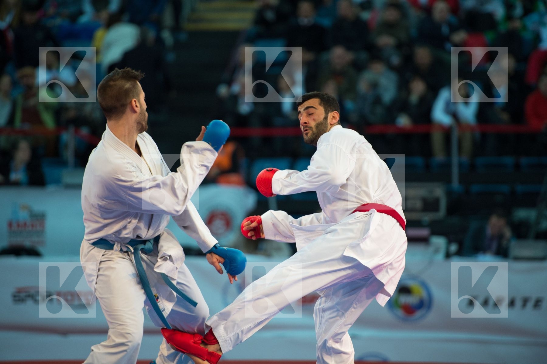 -84 kg Aktas Ugur bronze match Greece kumite male Turkey Tzanos