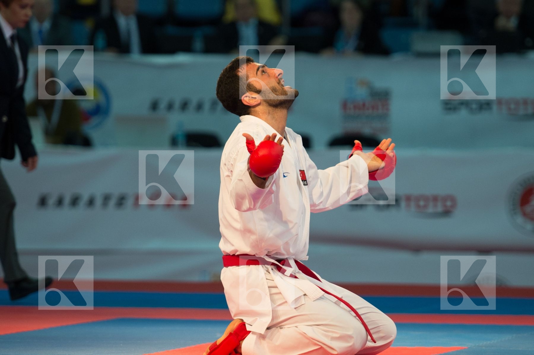 -84 kg Aktas Ugur bronze match Greece kumite male Turkey Tzanos