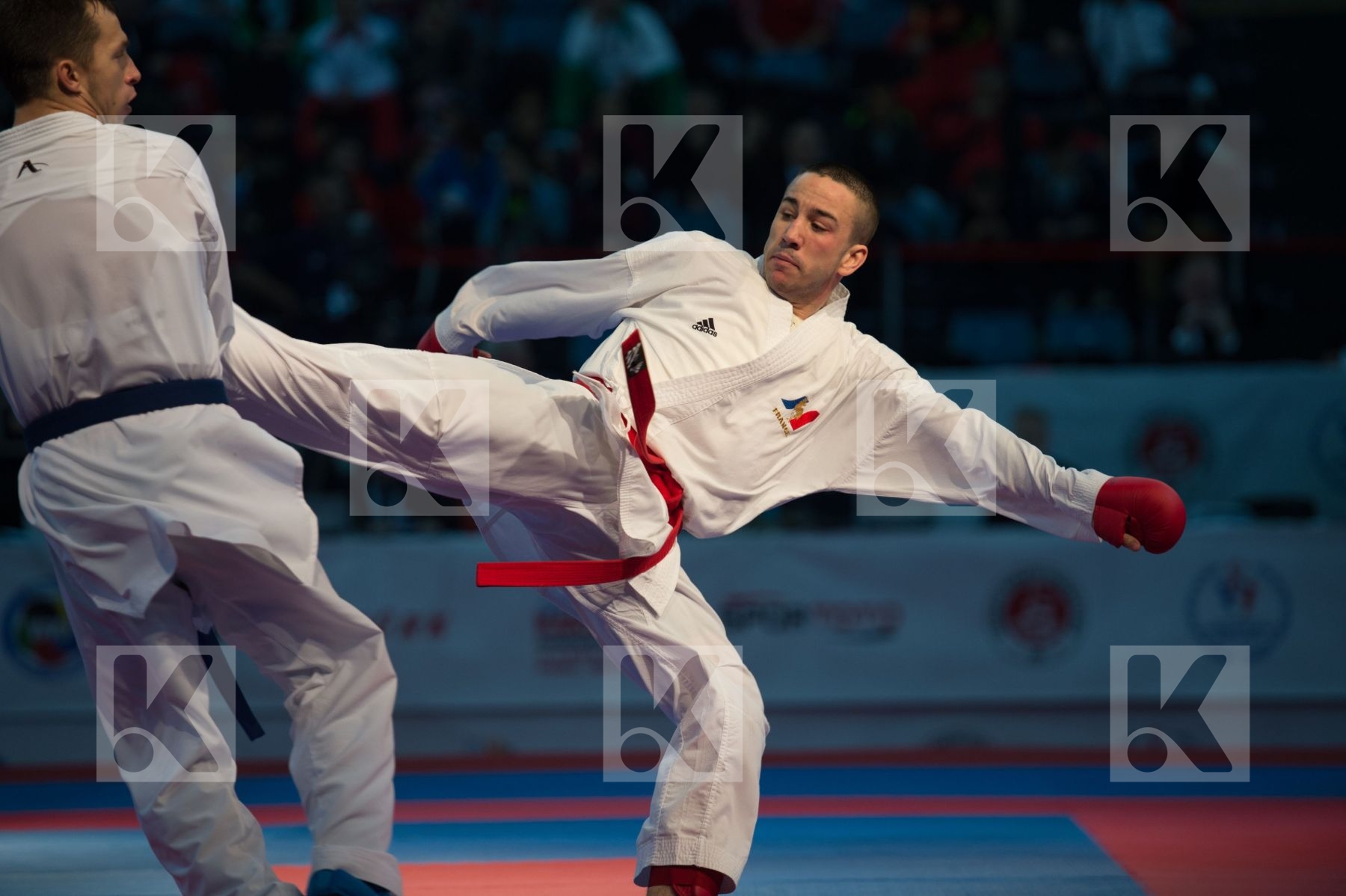 -75 kg bronze match Da Costa Logan finals France kumite Latvia m
