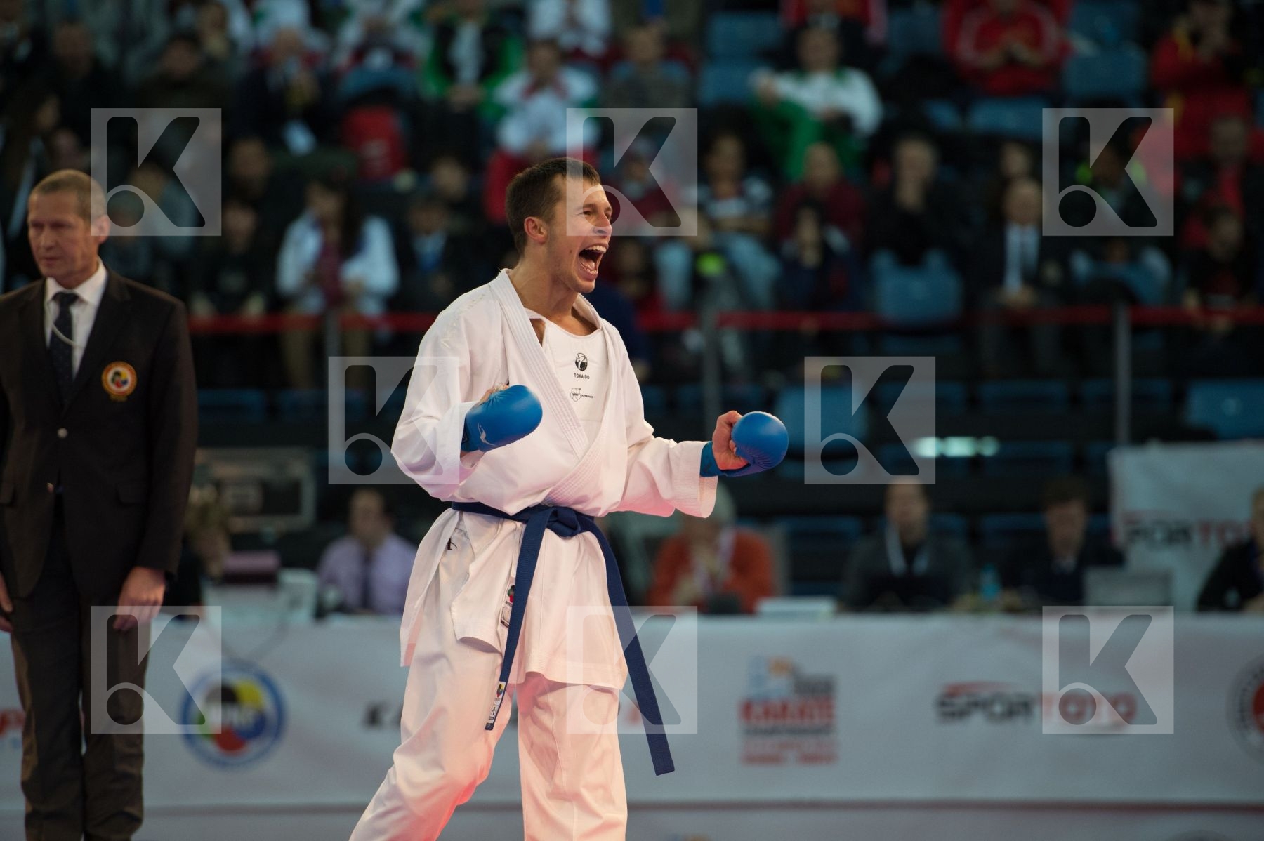 -75 kg bronze match Da Costa Logan finals France kumite Latvia m