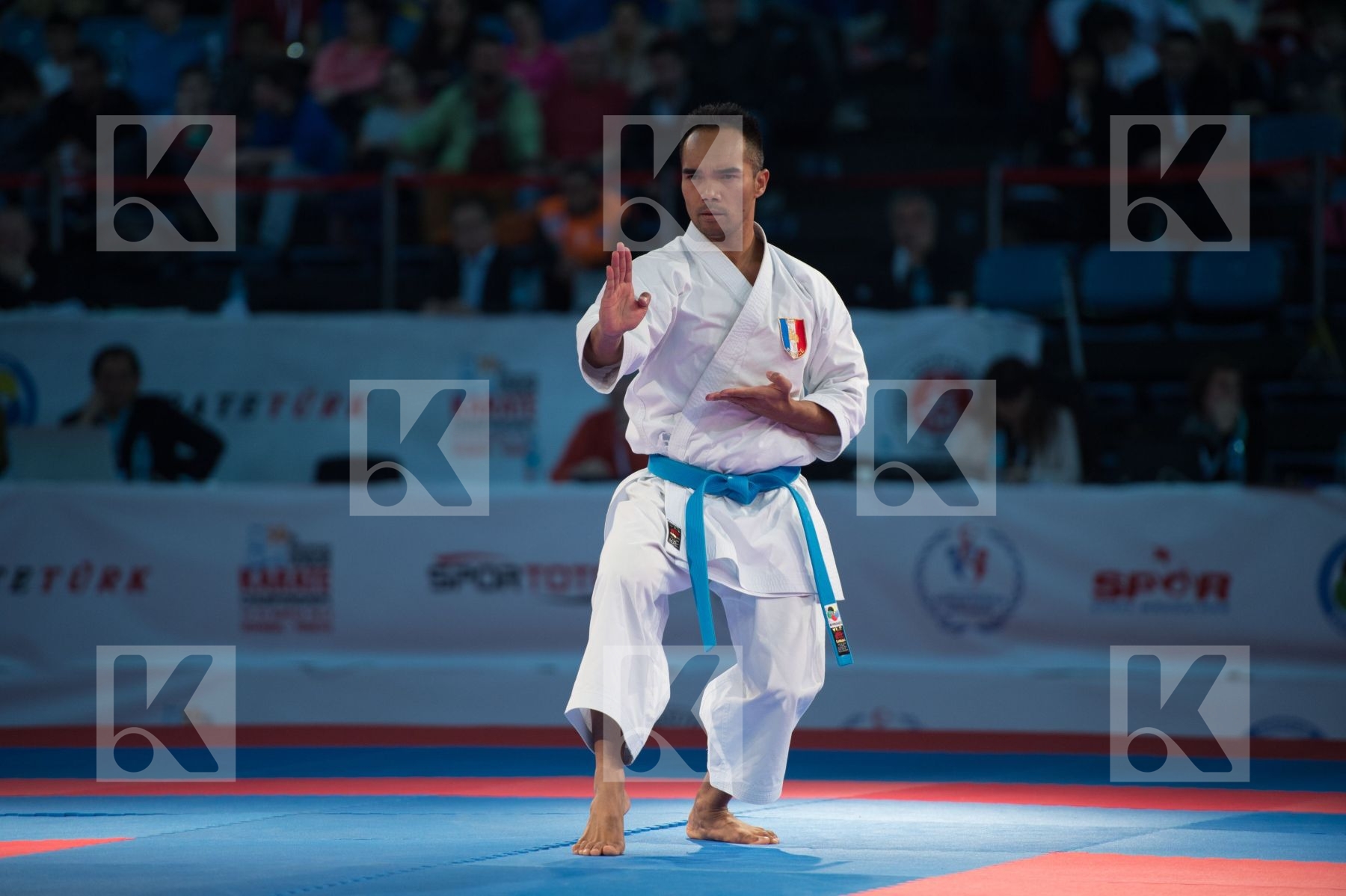 bronze match Dack Vu Duc Minh France kata