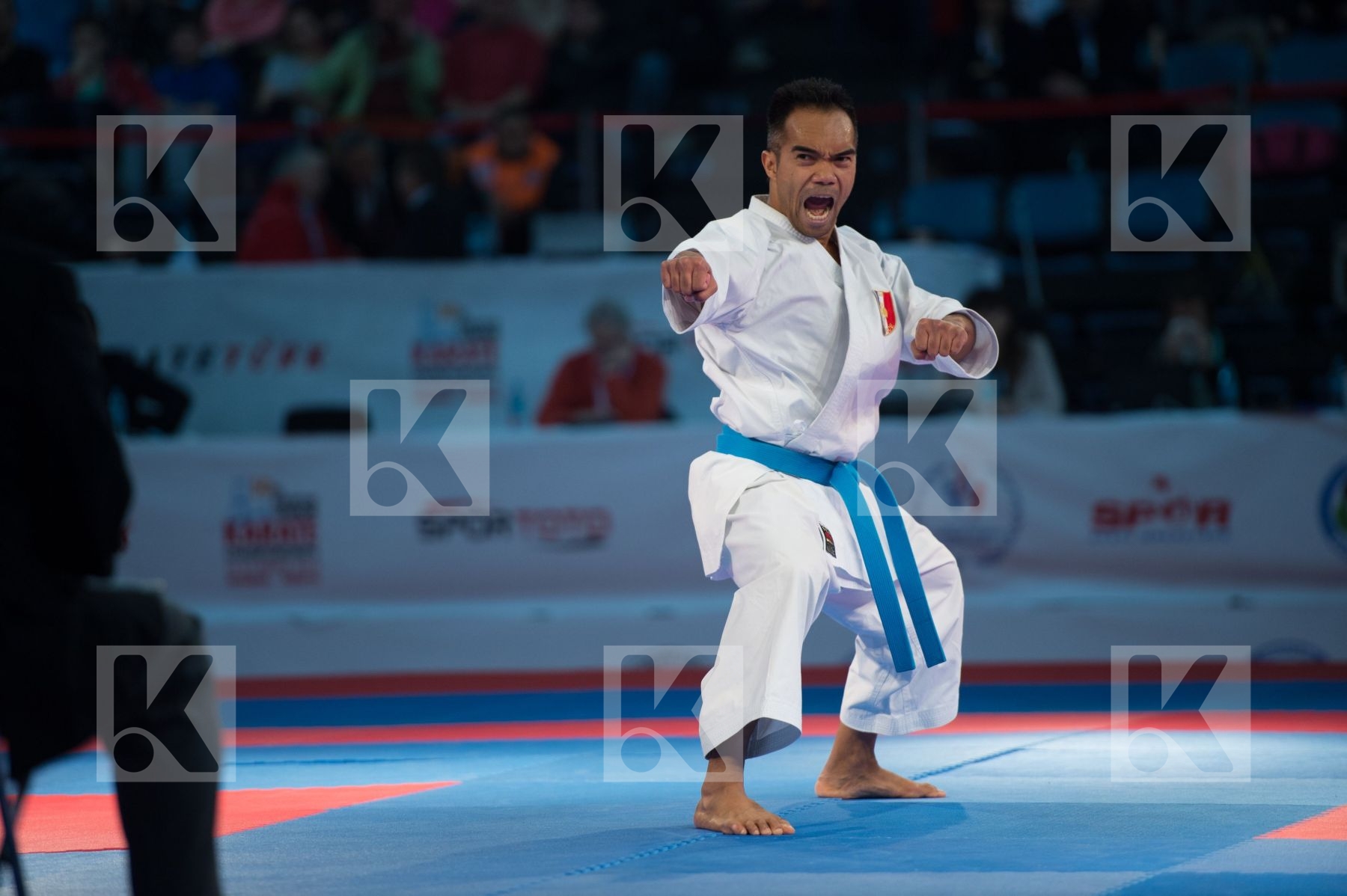 bronze match Dack Vu Duc Minh France kata