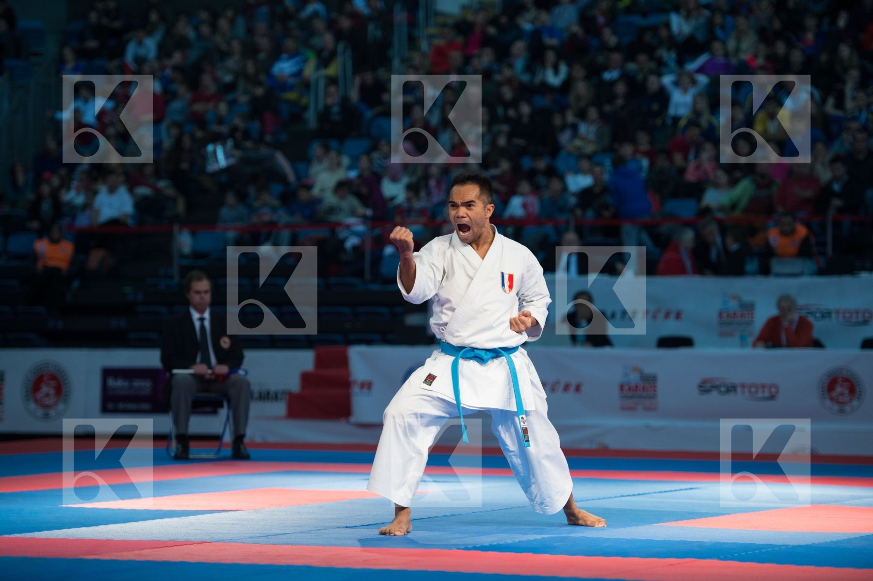bronze match Dack Vu Duc Minh France kata