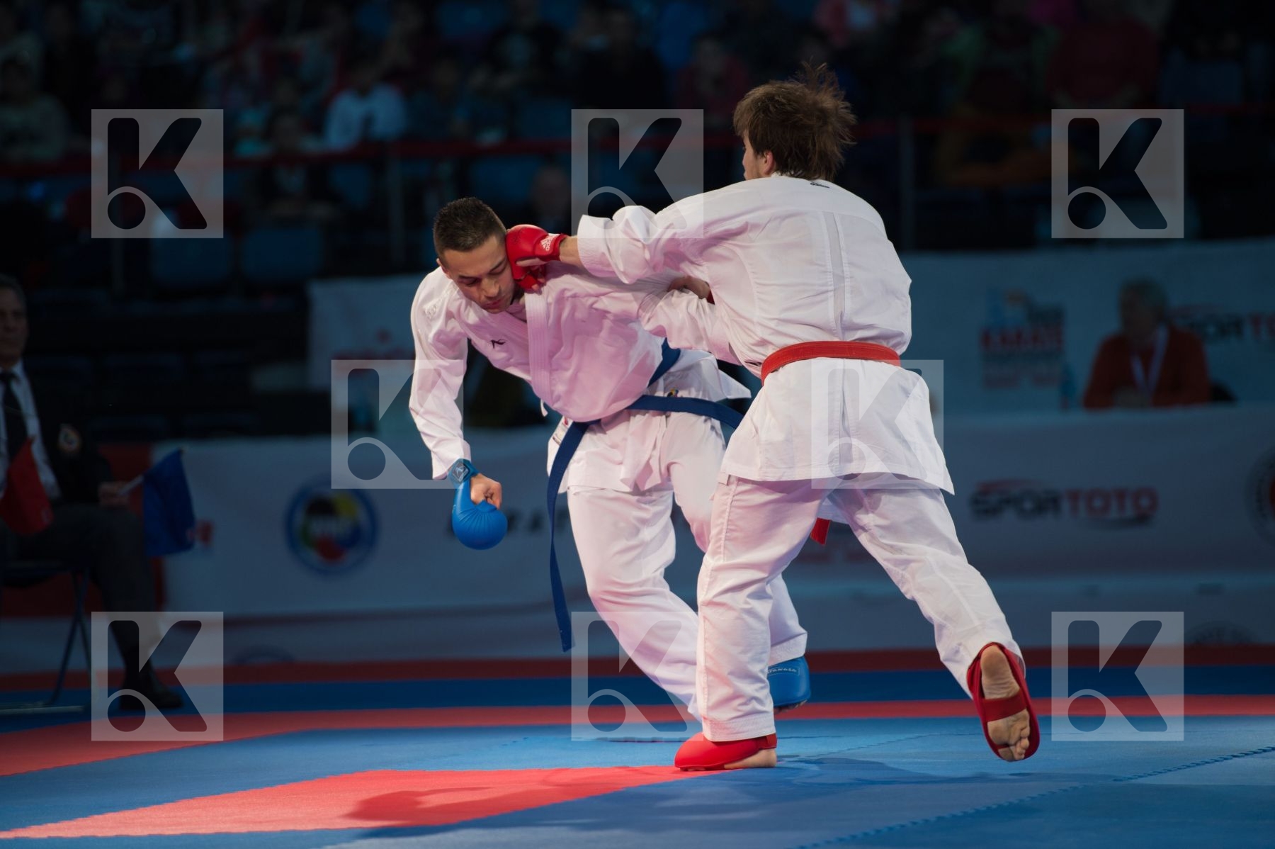 -60 kg Antic Marko bronze match kumite male Plakhutin Evgeny Rus