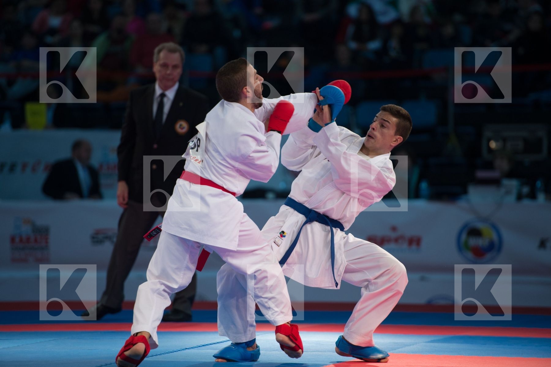 -60 kg bronze match Fyr Of Macedonia Gomez Garcia Matias kumite