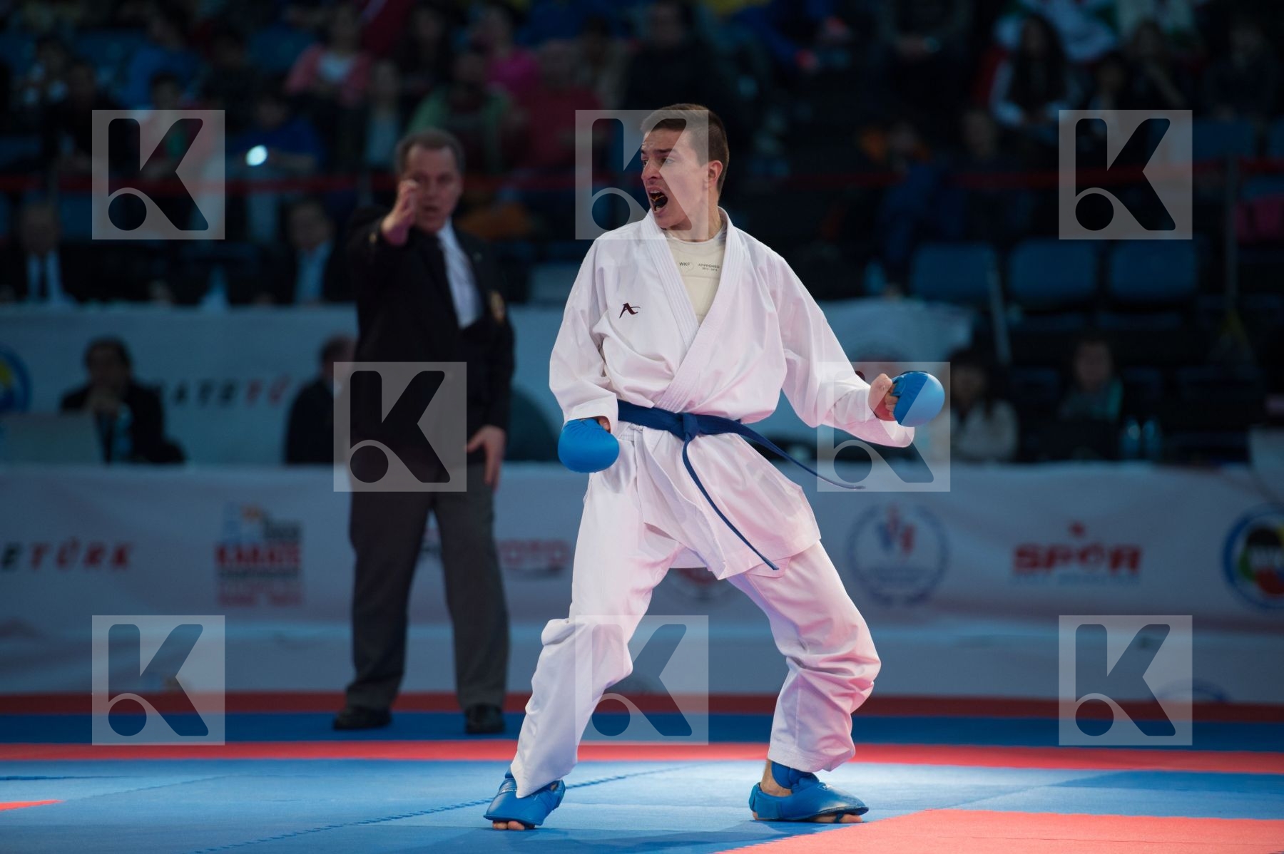 -60 kg bronze match Fyr Of Macedonia Gomez Garcia Matias kumite