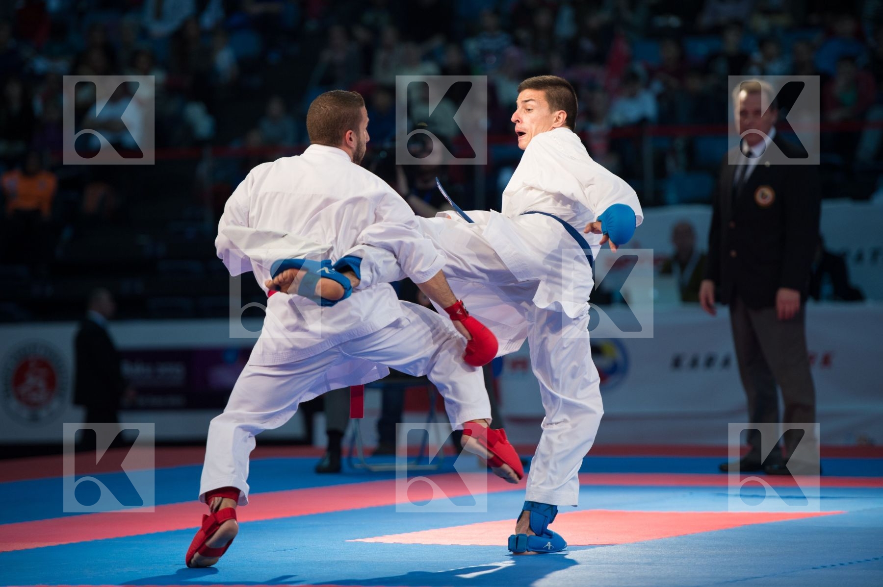 -60 kg bronze match Fyr Of Macedonia Gomez Garcia Matias kumite