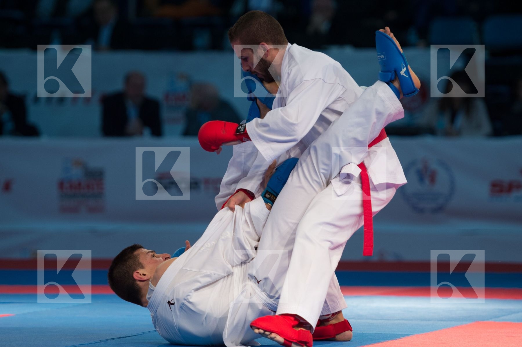 -60 kg bronze match Fyr Of Macedonia Gomez Garcia Matias kumite