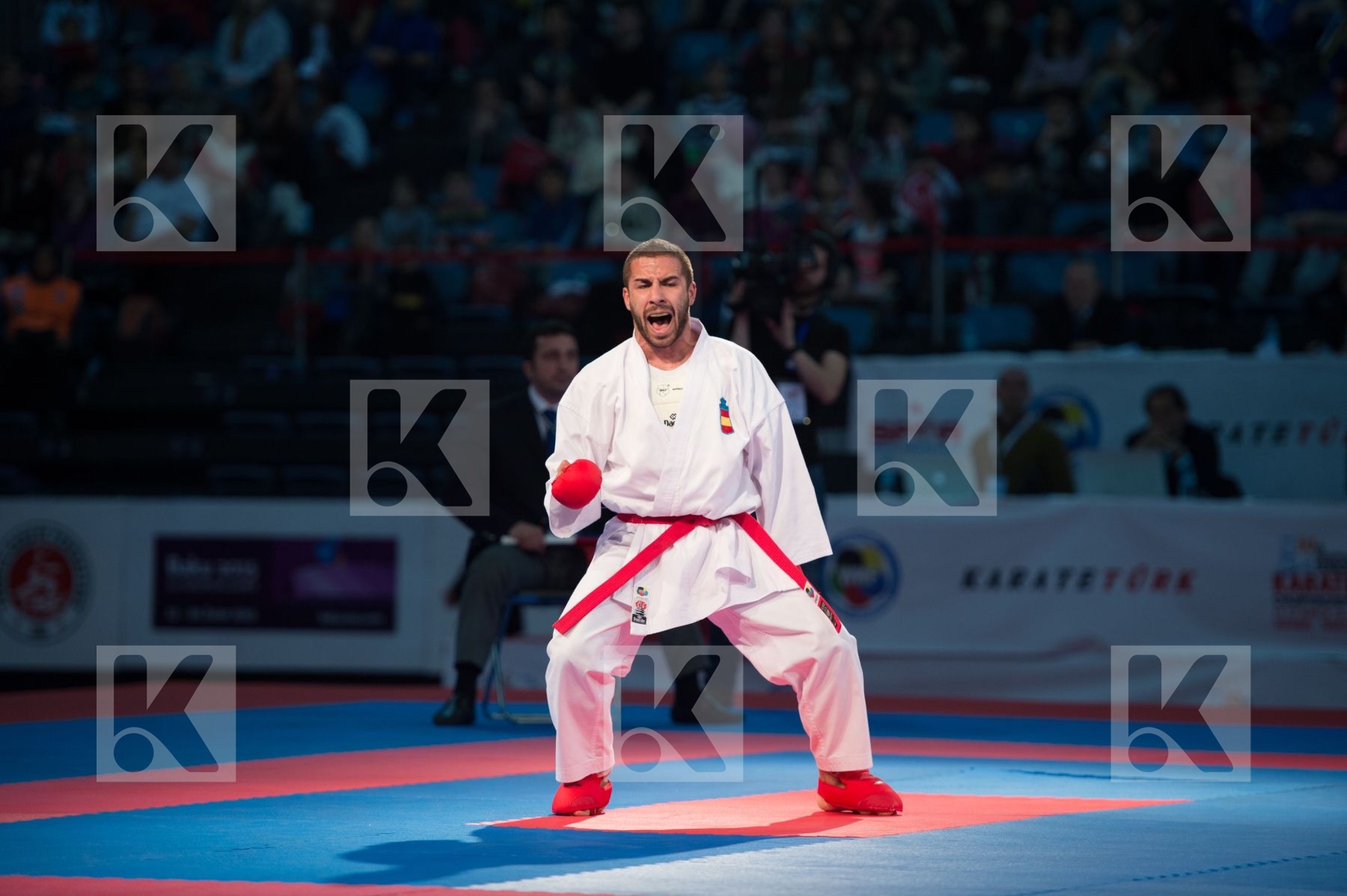 -60 kg bronze match Fyr Of Macedonia Gomez Garcia Matias kumite