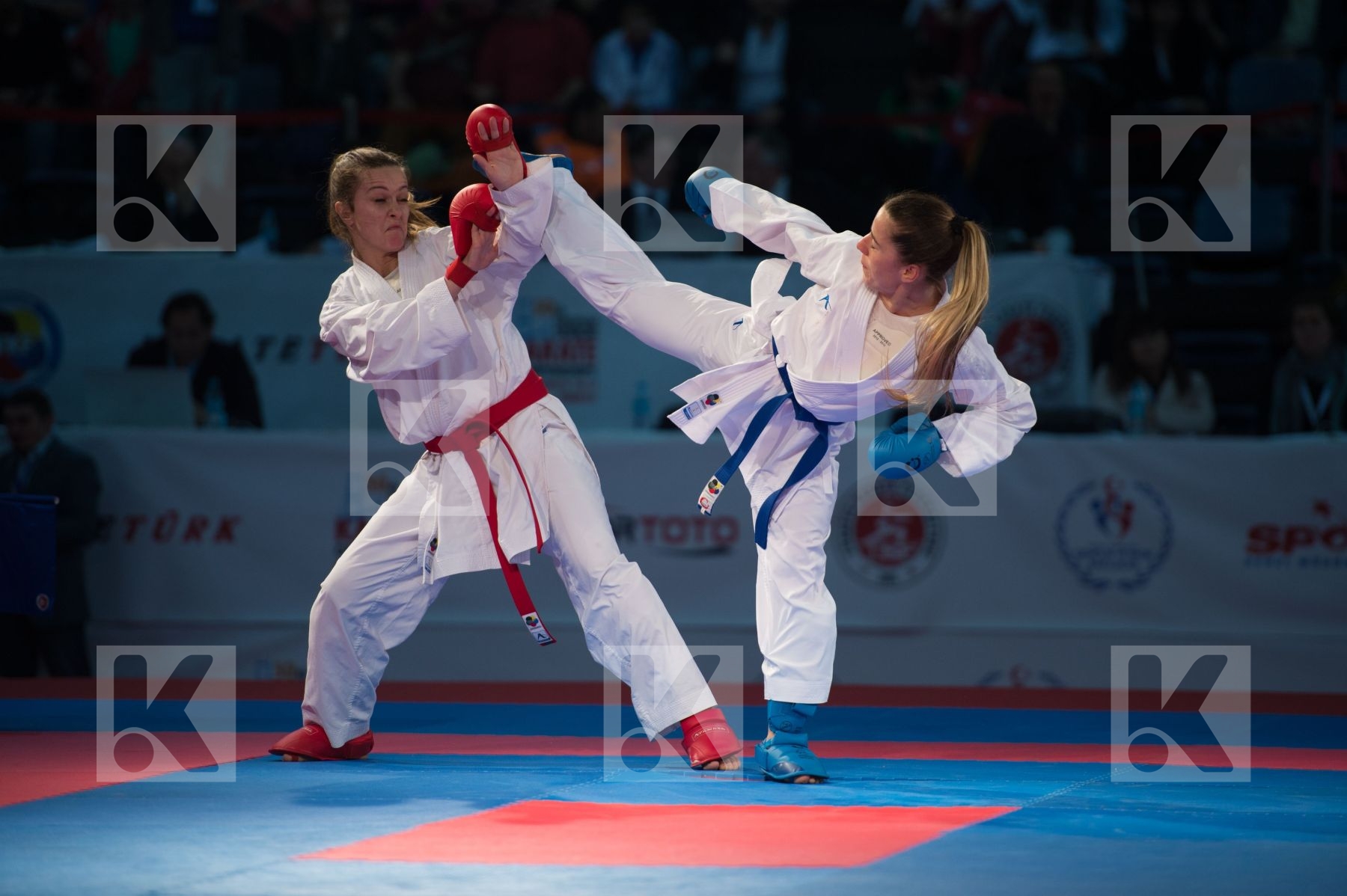 bronze match Fyr Of Macedonia kumite Senior2015 team Turkey