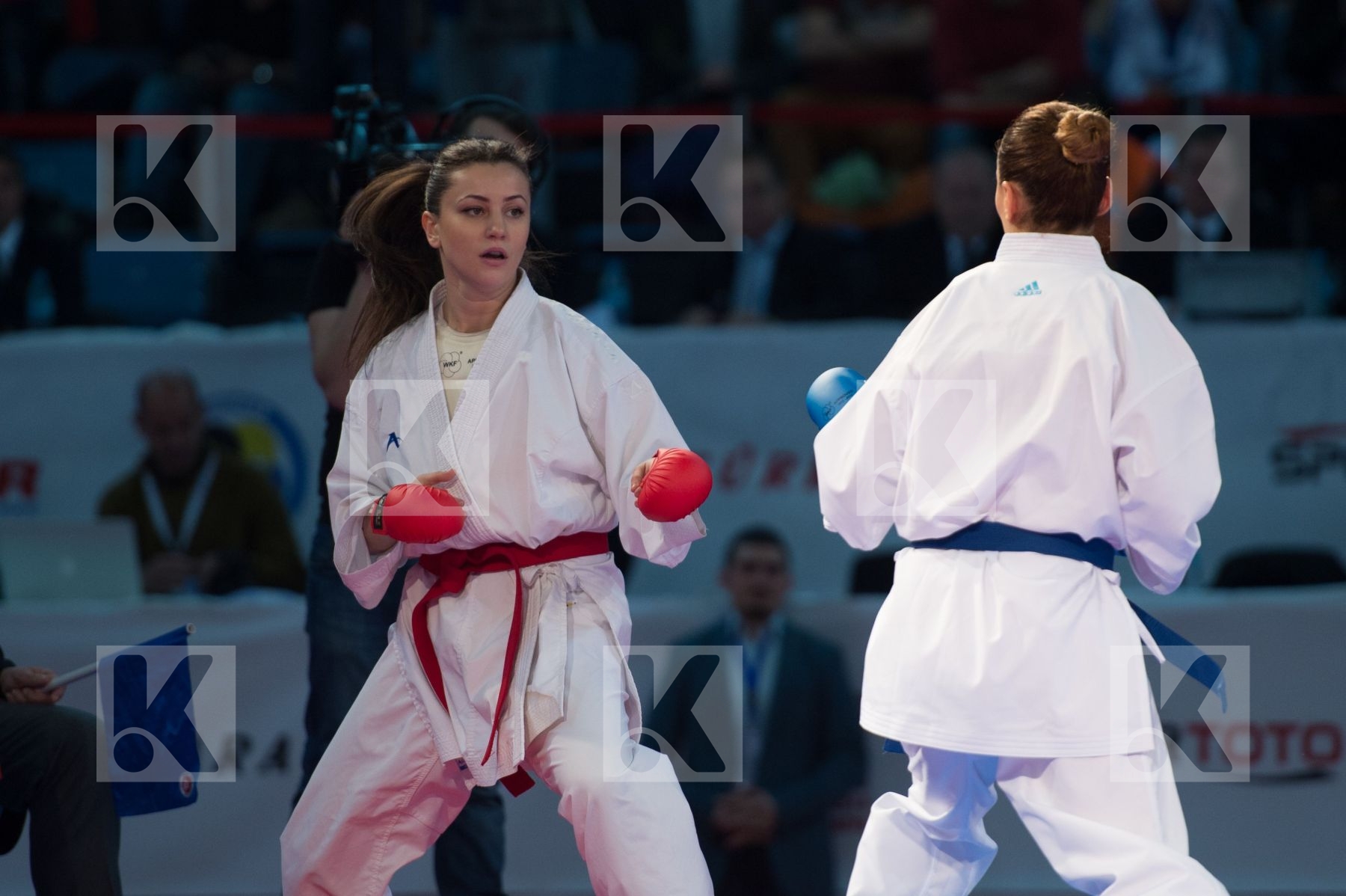 bronze match Fyr Of Macedonia kumite Senior2015 team Turkey