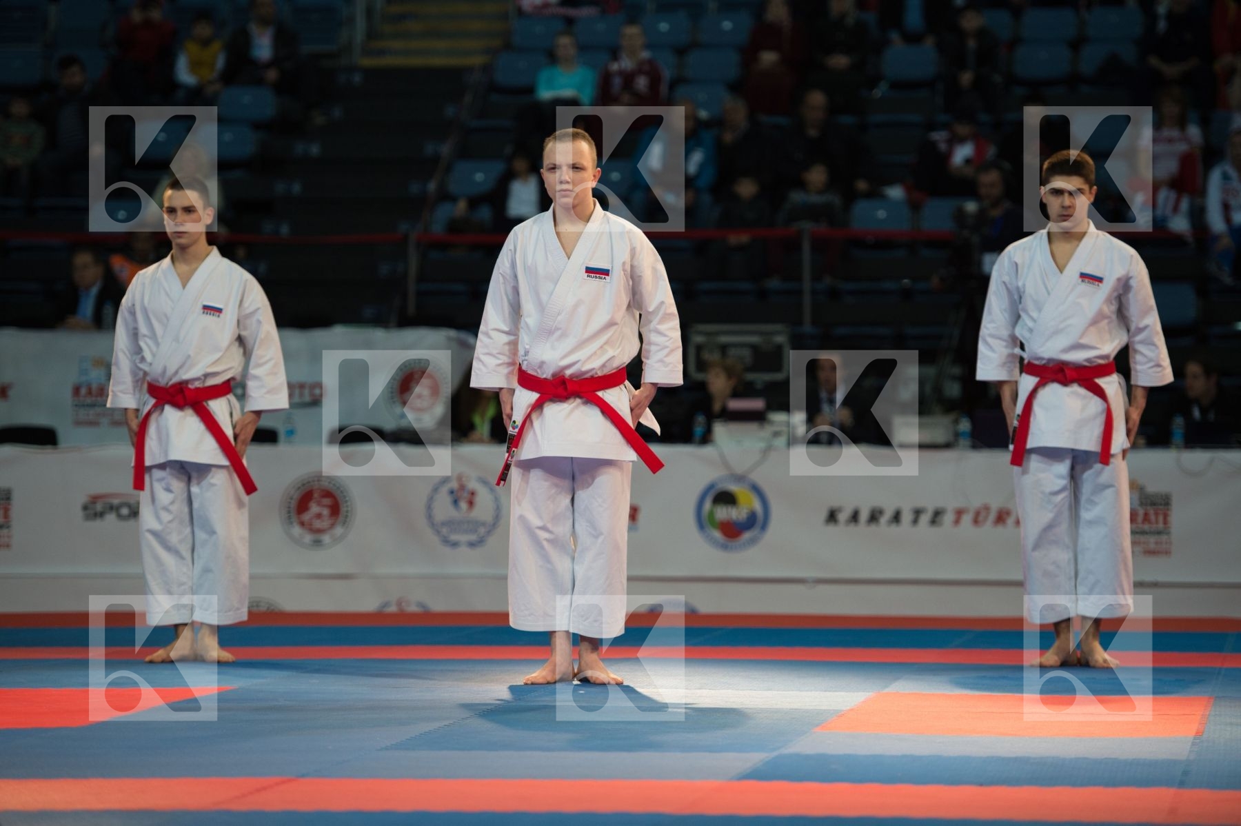 bronze match finals kata male Russian Federation team