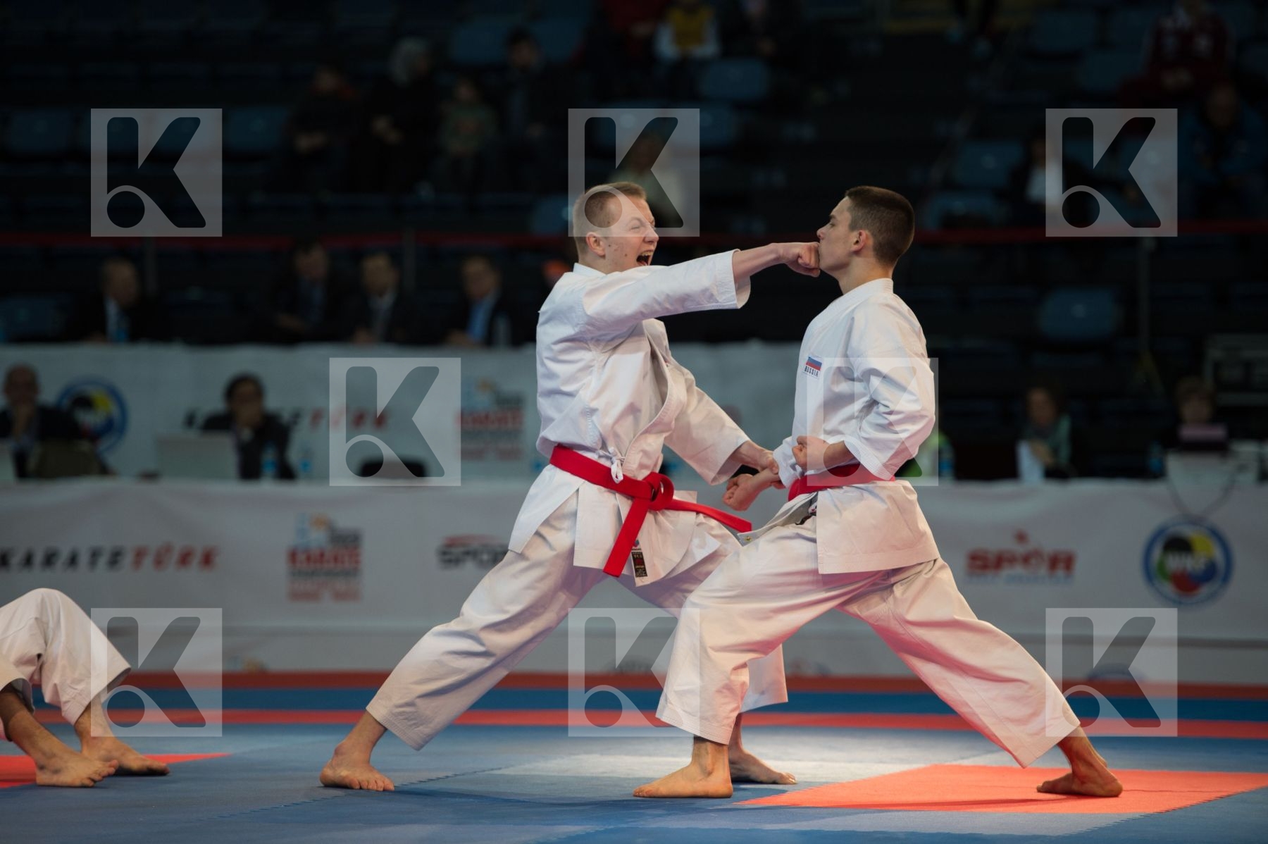 bronze match finals kata male Russian Federation team