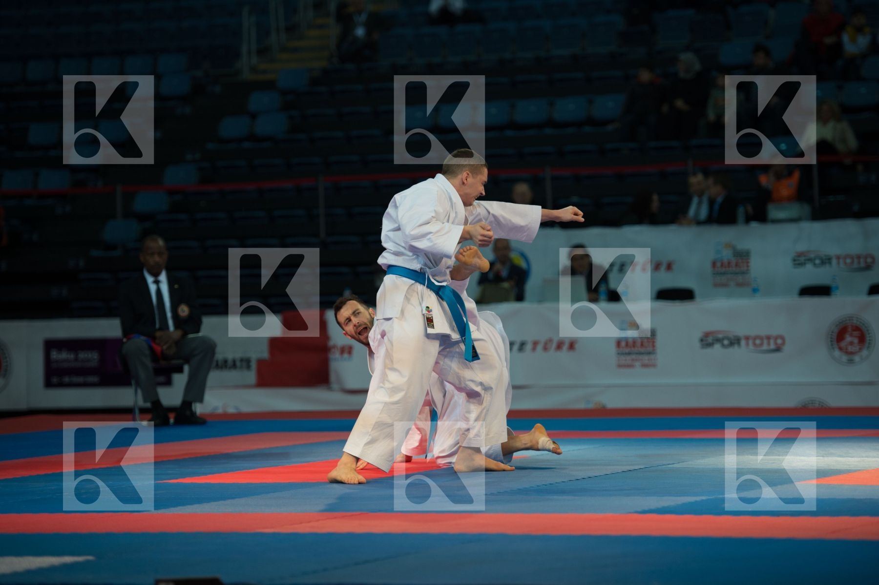 bronze match bunkai Croatia finals kata male team