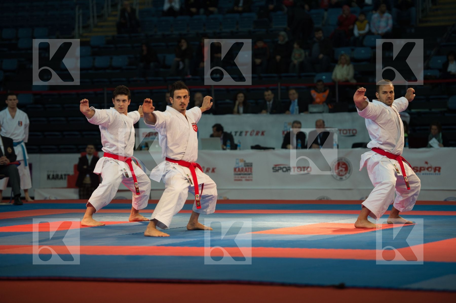 bronze match finals kata male team Turkey