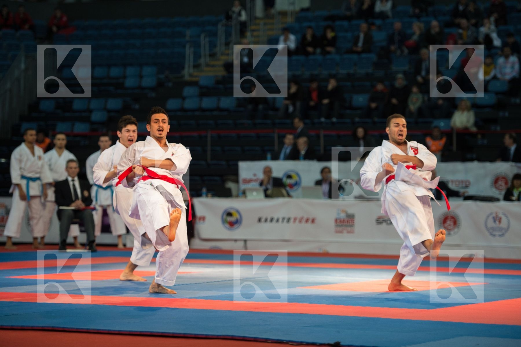 bronze match finals kata male team Turkey