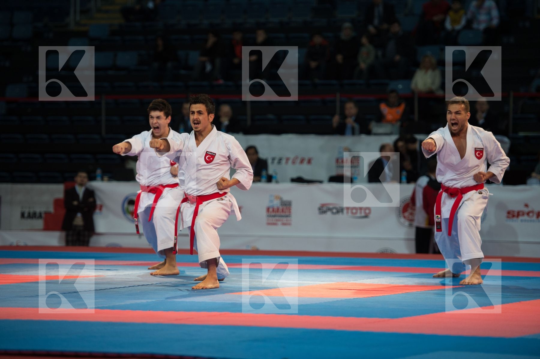 bronze match finals kata male team Turkey
