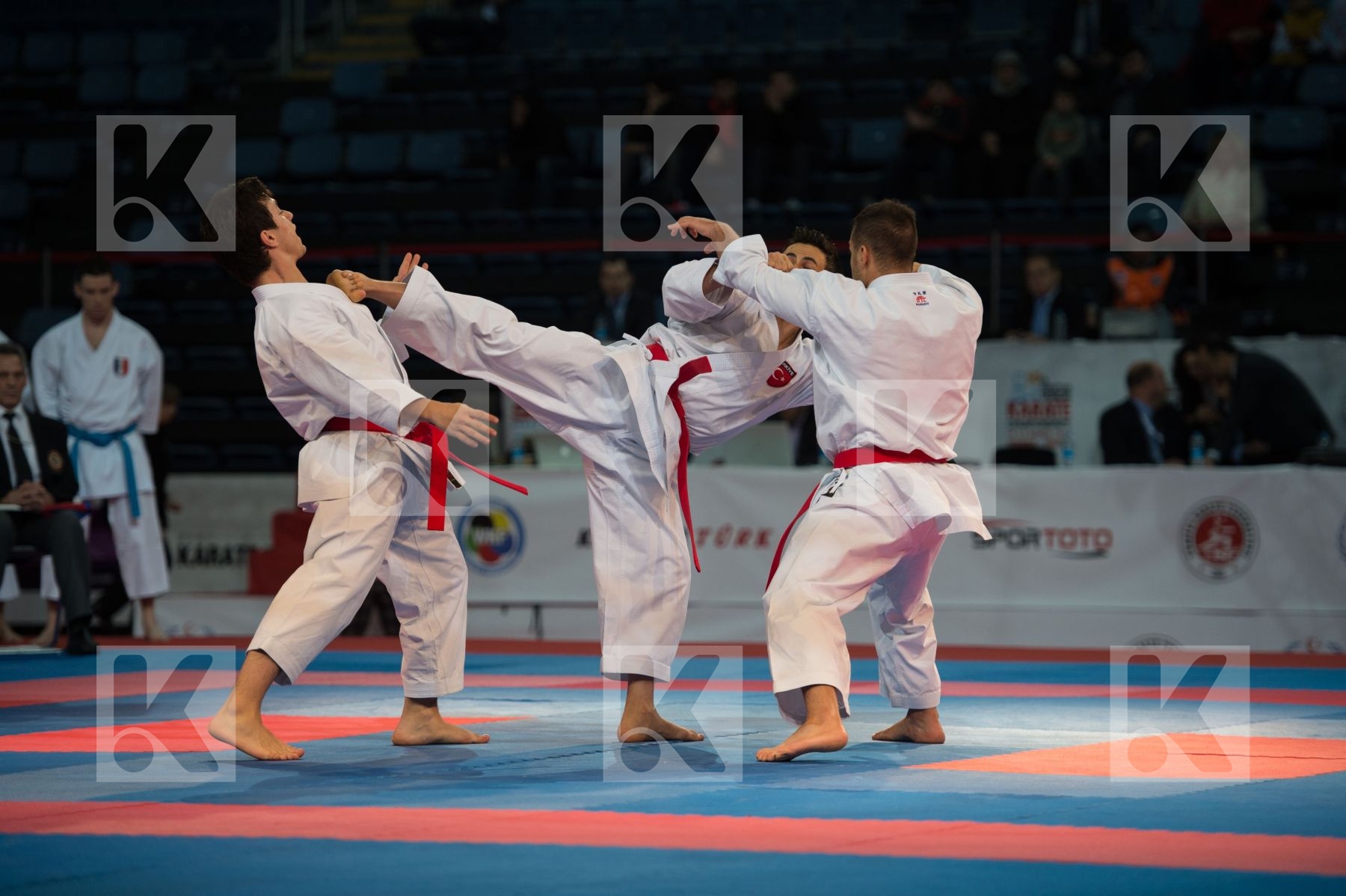bronze match finals kata male team Turkey