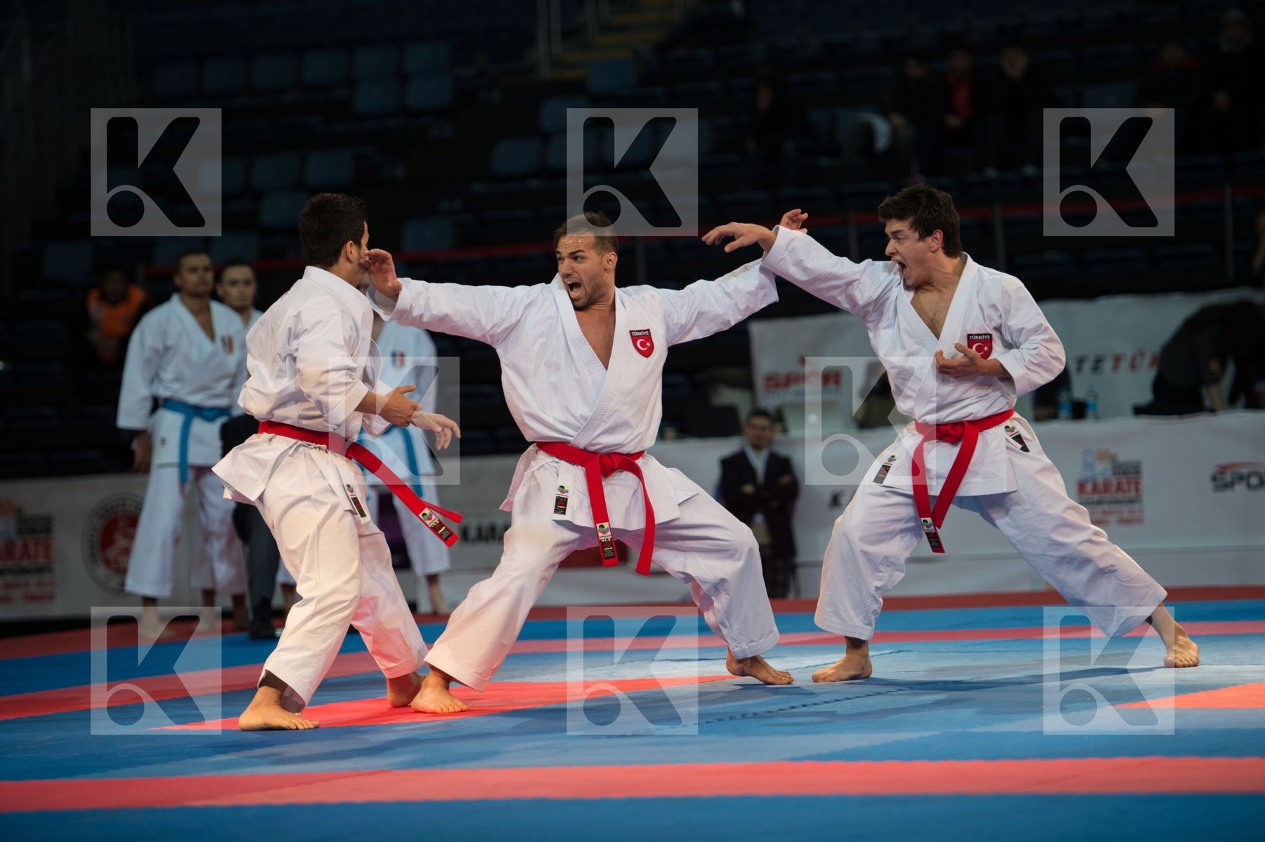 bronze match finals kata male team Turkey