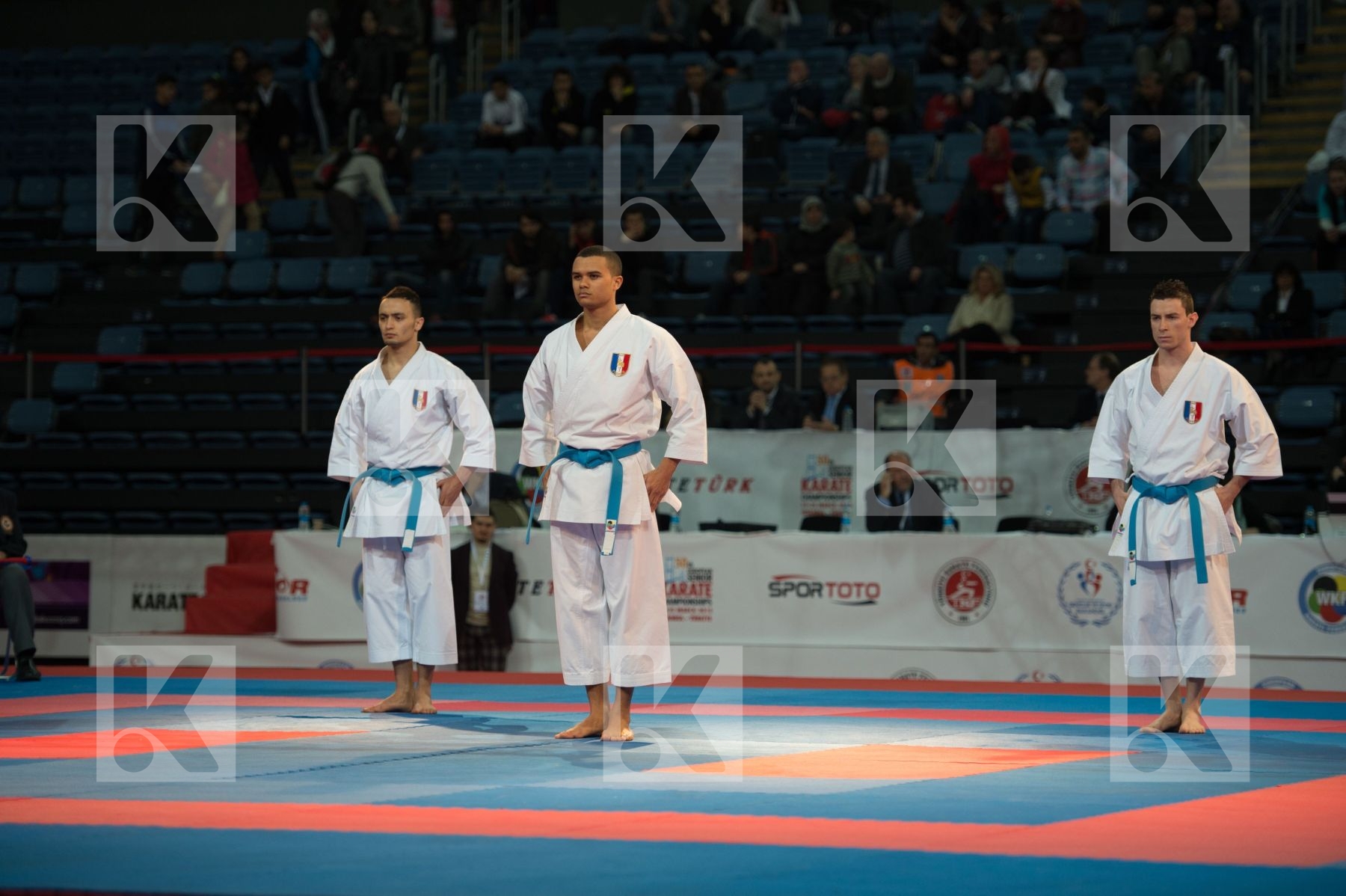 bronze match finals France kata team