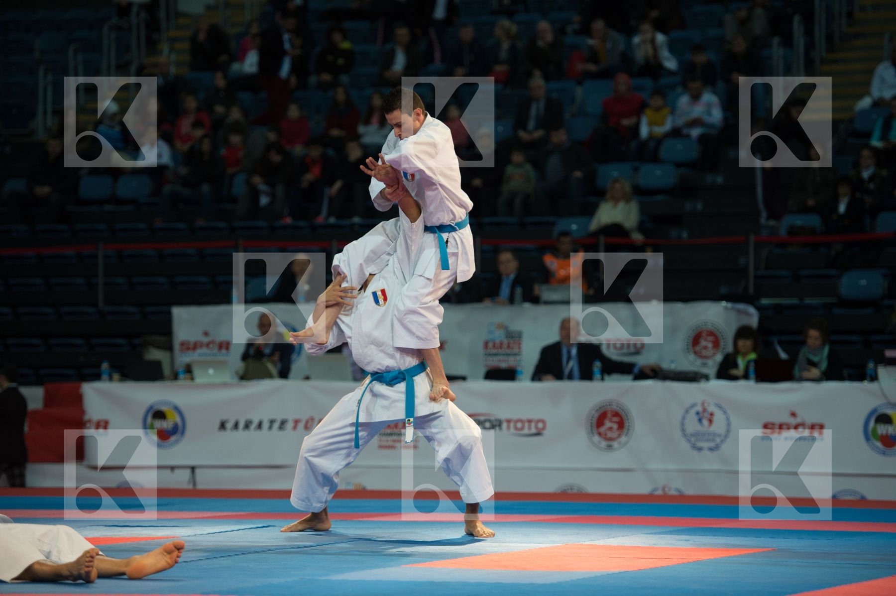 bronze match finals France kata team