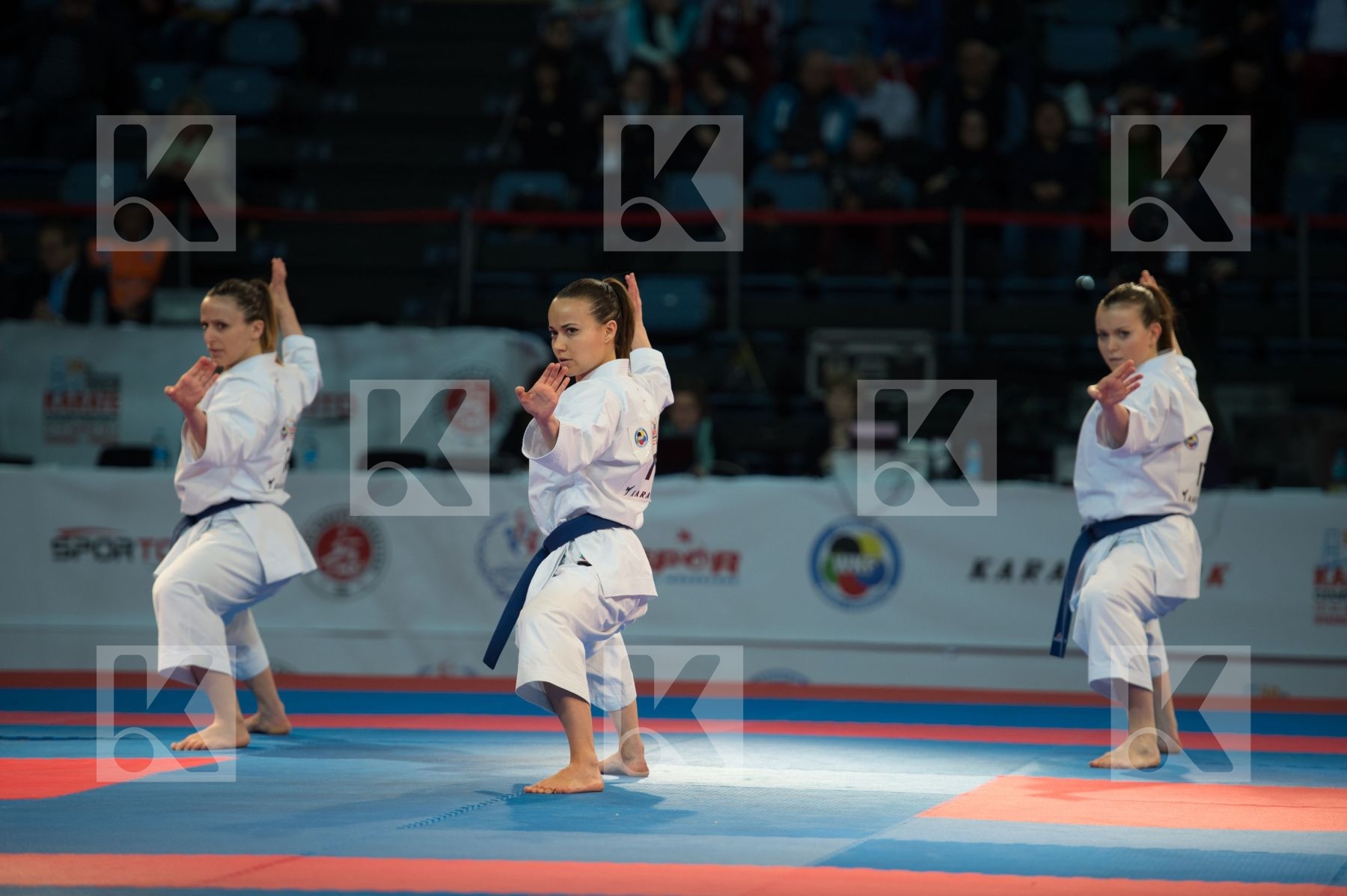 bronze match female finals Italy kata team