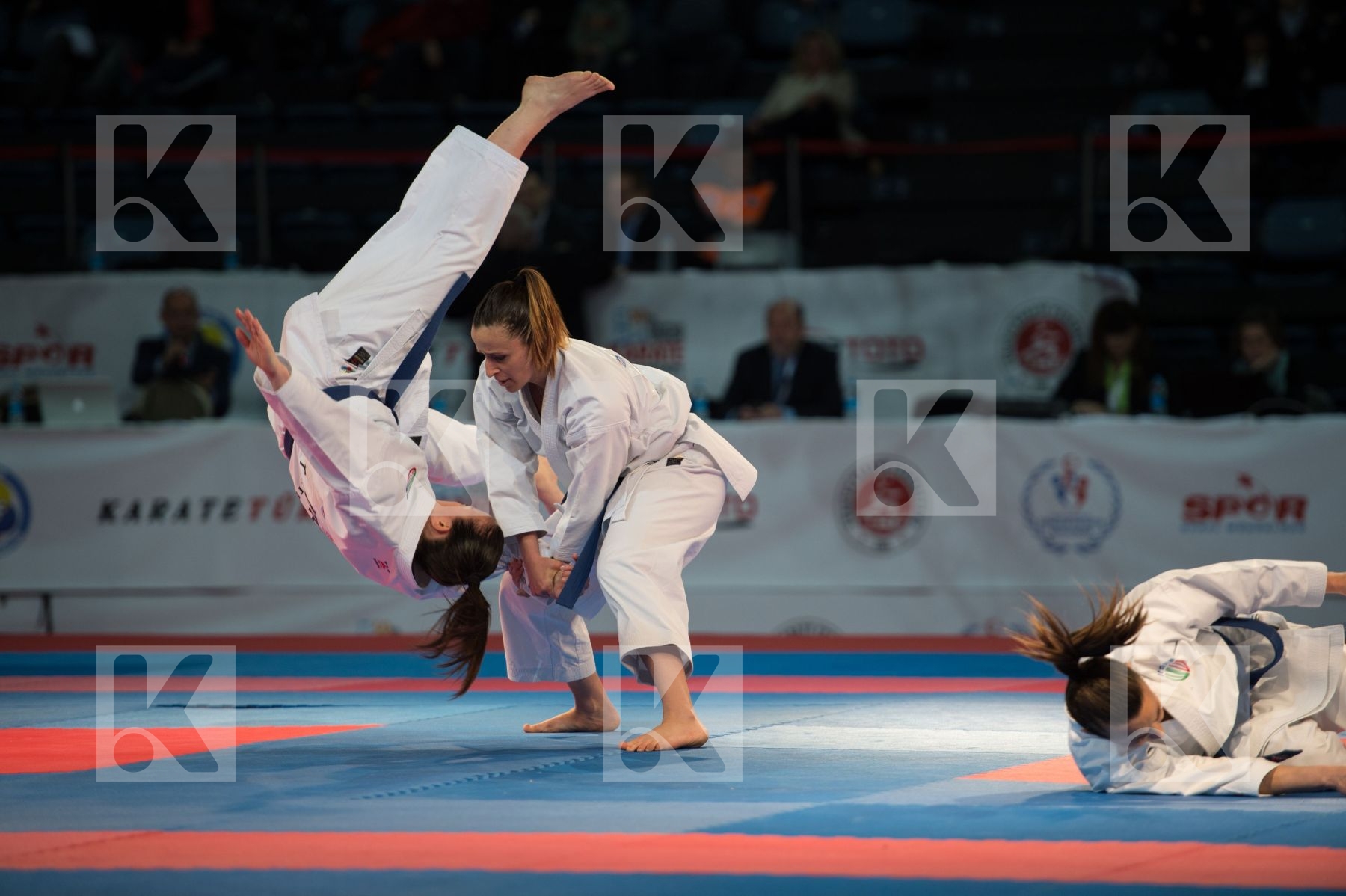 bronze match female finals Italy kata team