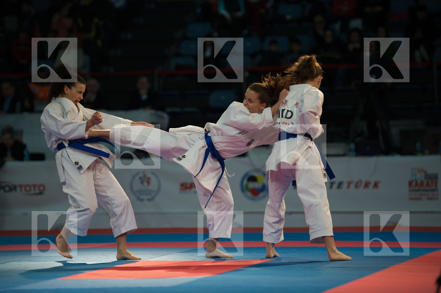 bronze match female finals Fyr Of Macedonia kata team