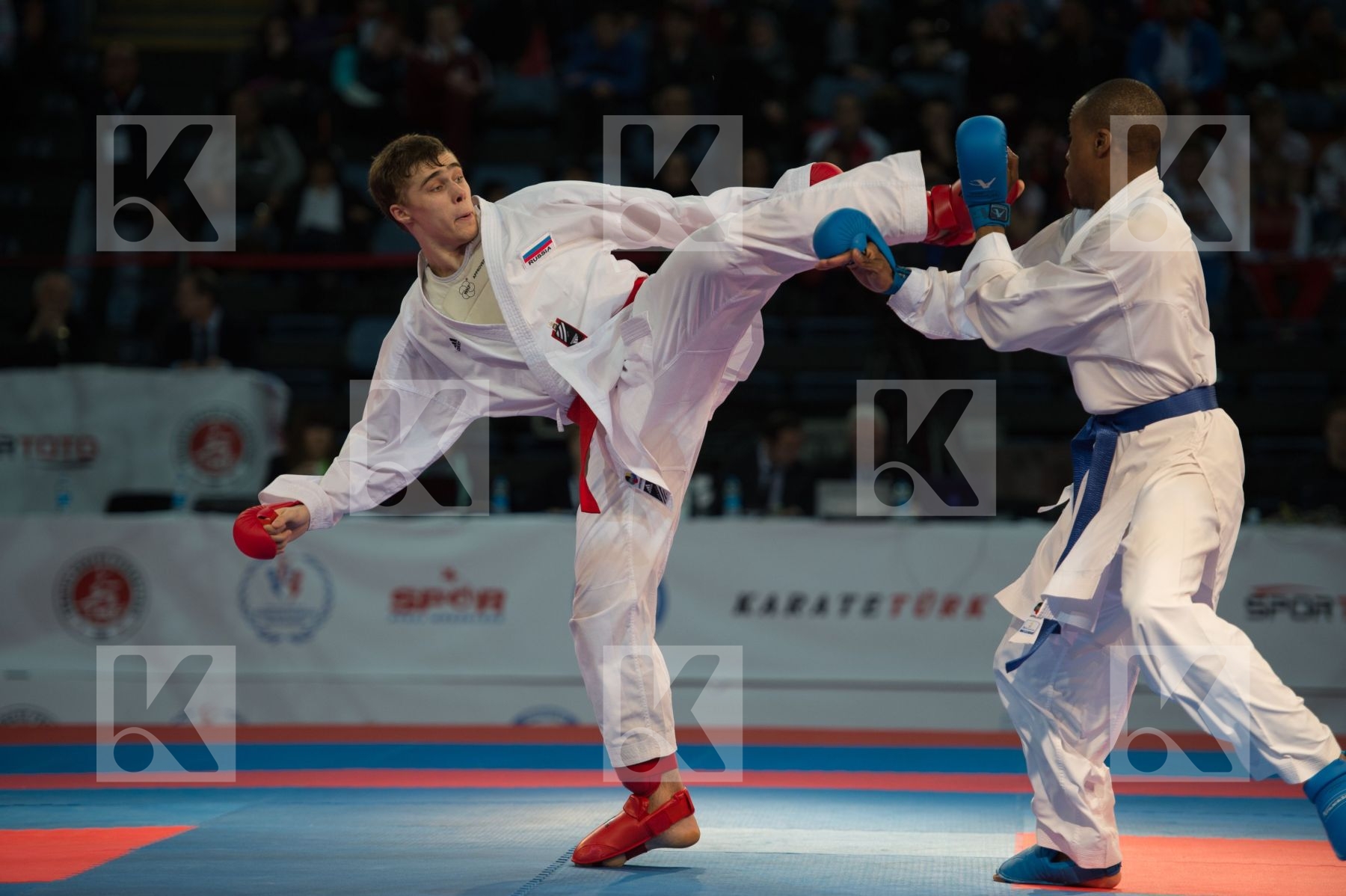 bronze match finals kumite male Netherlands Russian Federation t