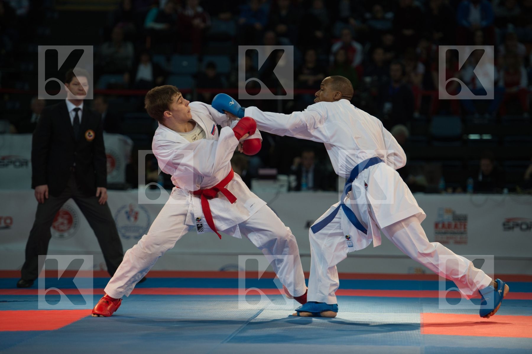 bronze match finals kumite male Netherlands Russian Federation t