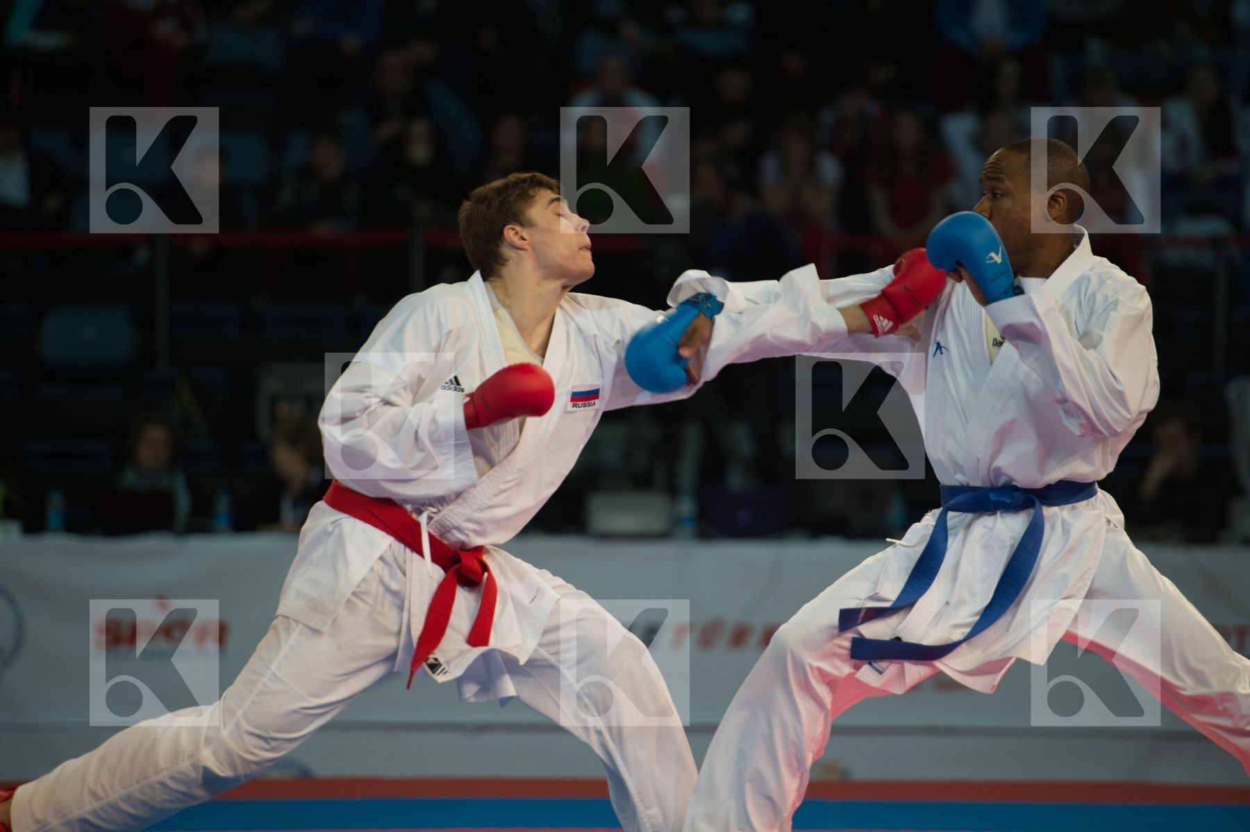 bronze match finals kumite male Netherlands Russian Federation t